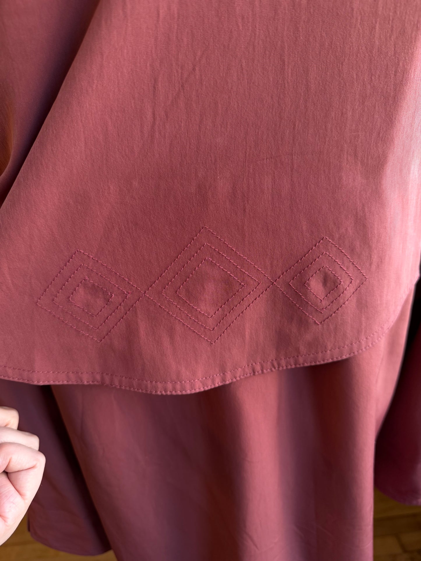 90s Nuage mauve trench #19