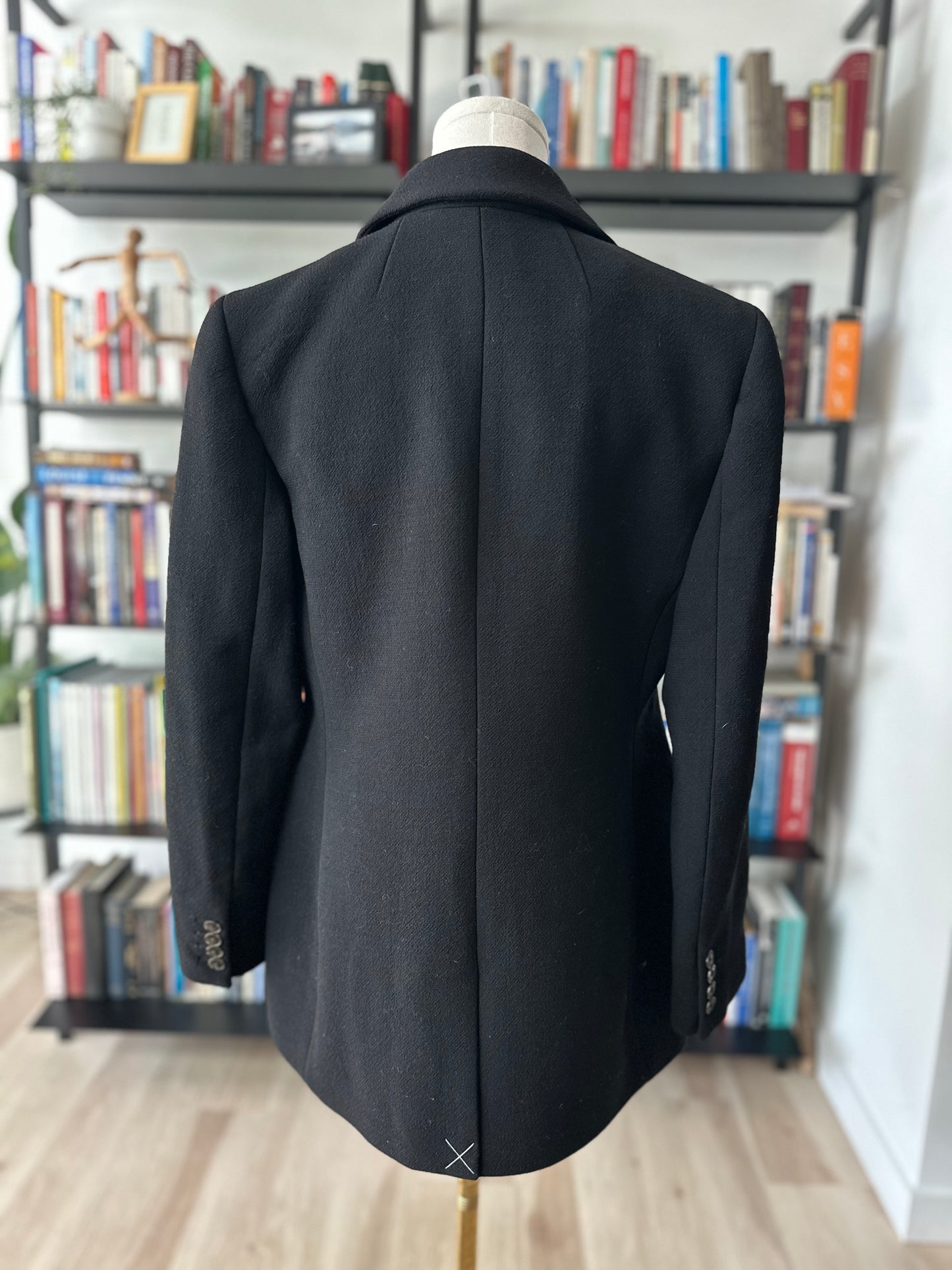 J.Crew Collection black dinner blazer. Size 8. NWT