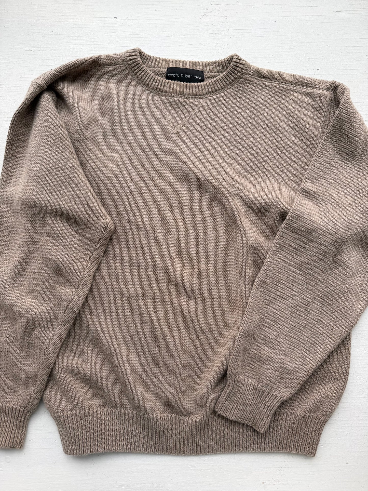 00s Croft and Barrow cotton sweater