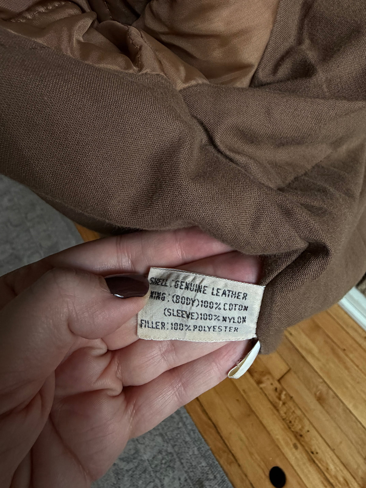 90s New Zealand Outback leather bomber. Fits S-L