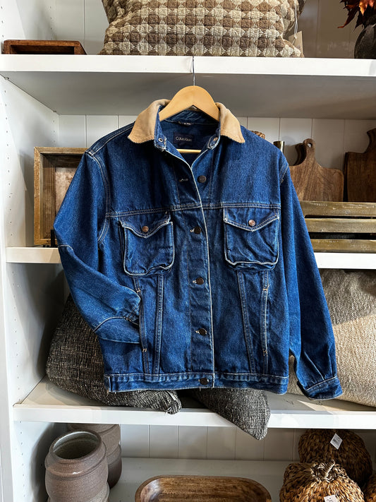 80s vintage Calvin Klein denim jacket