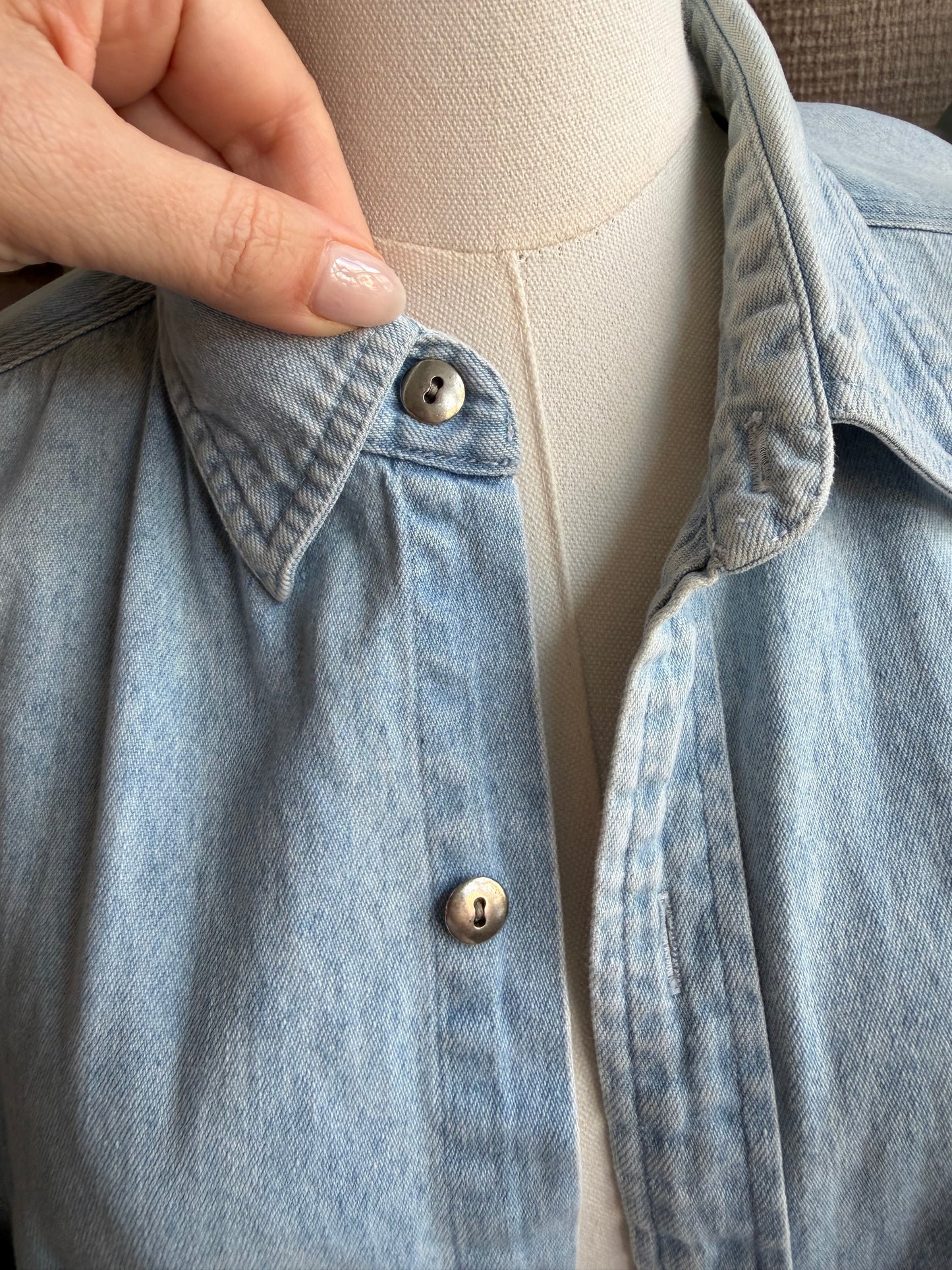 90s Boundary Bay denim button down