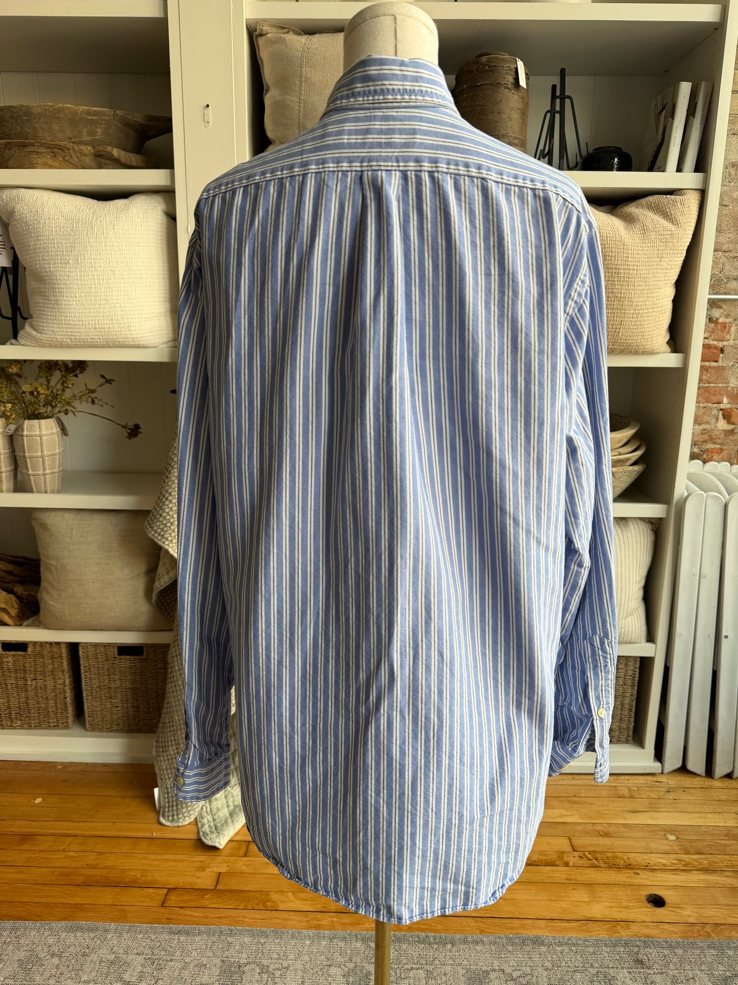 00s Ralph Lauren striped Oxford button down