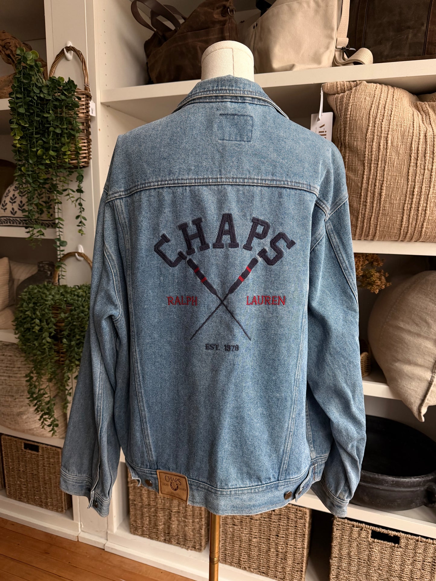 90s Chaps Ralph Lauren denim jacket