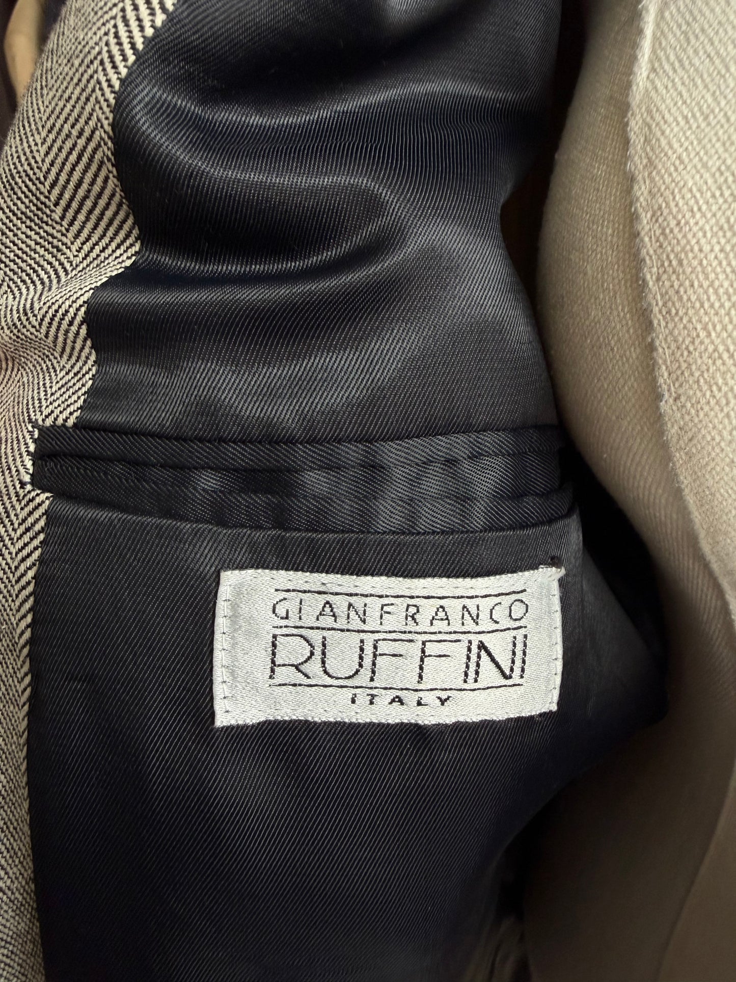 80s Gianfranco Ruffini blazer. Made in Yugoslavia