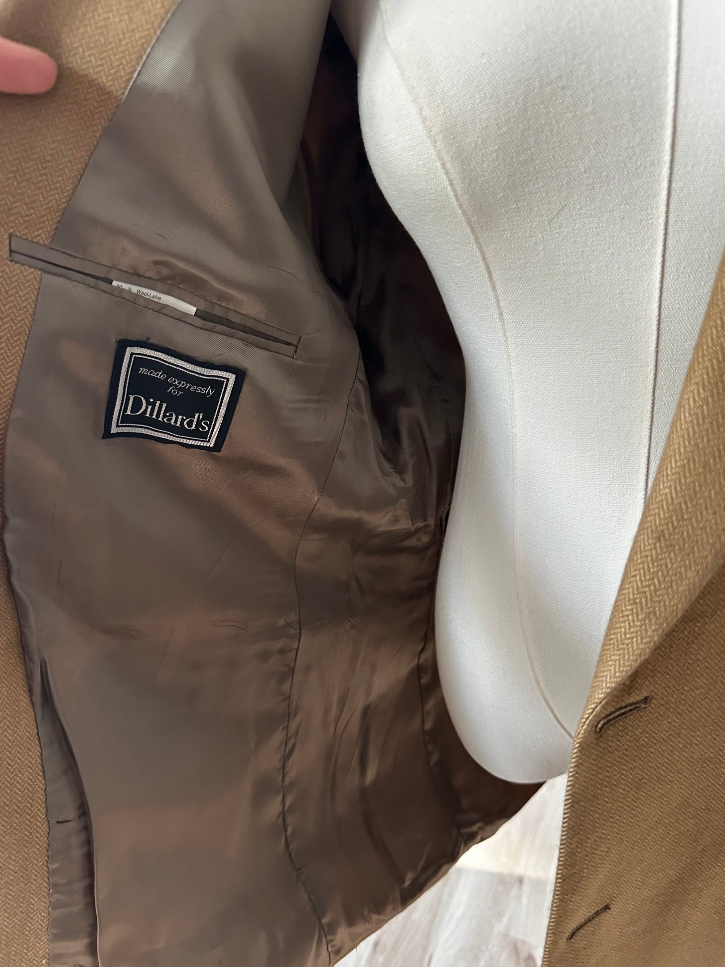 90s Ralph Lauren wool/cashmere blazer. Made in Canada