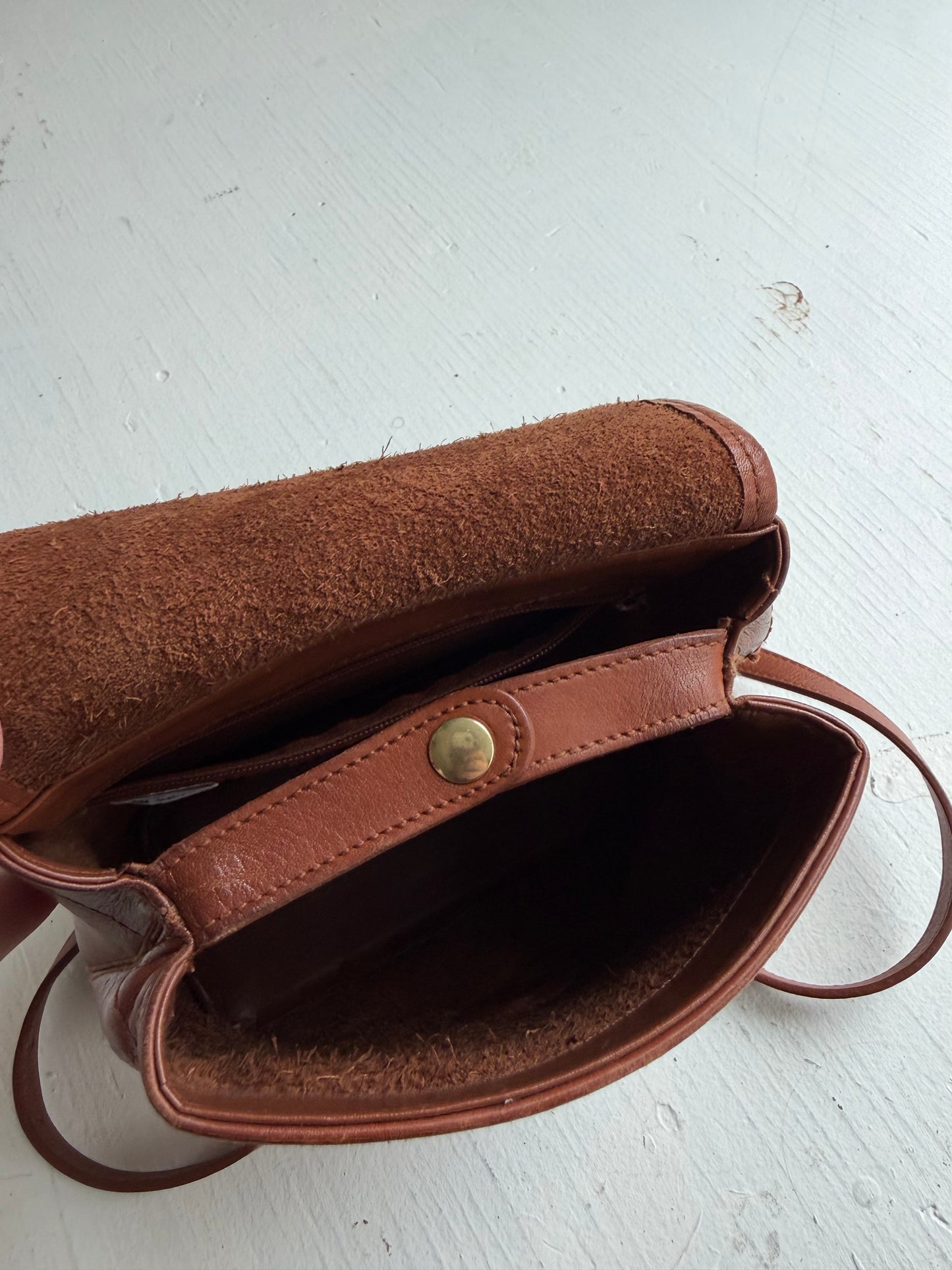 90s Hunt Club leather backpack