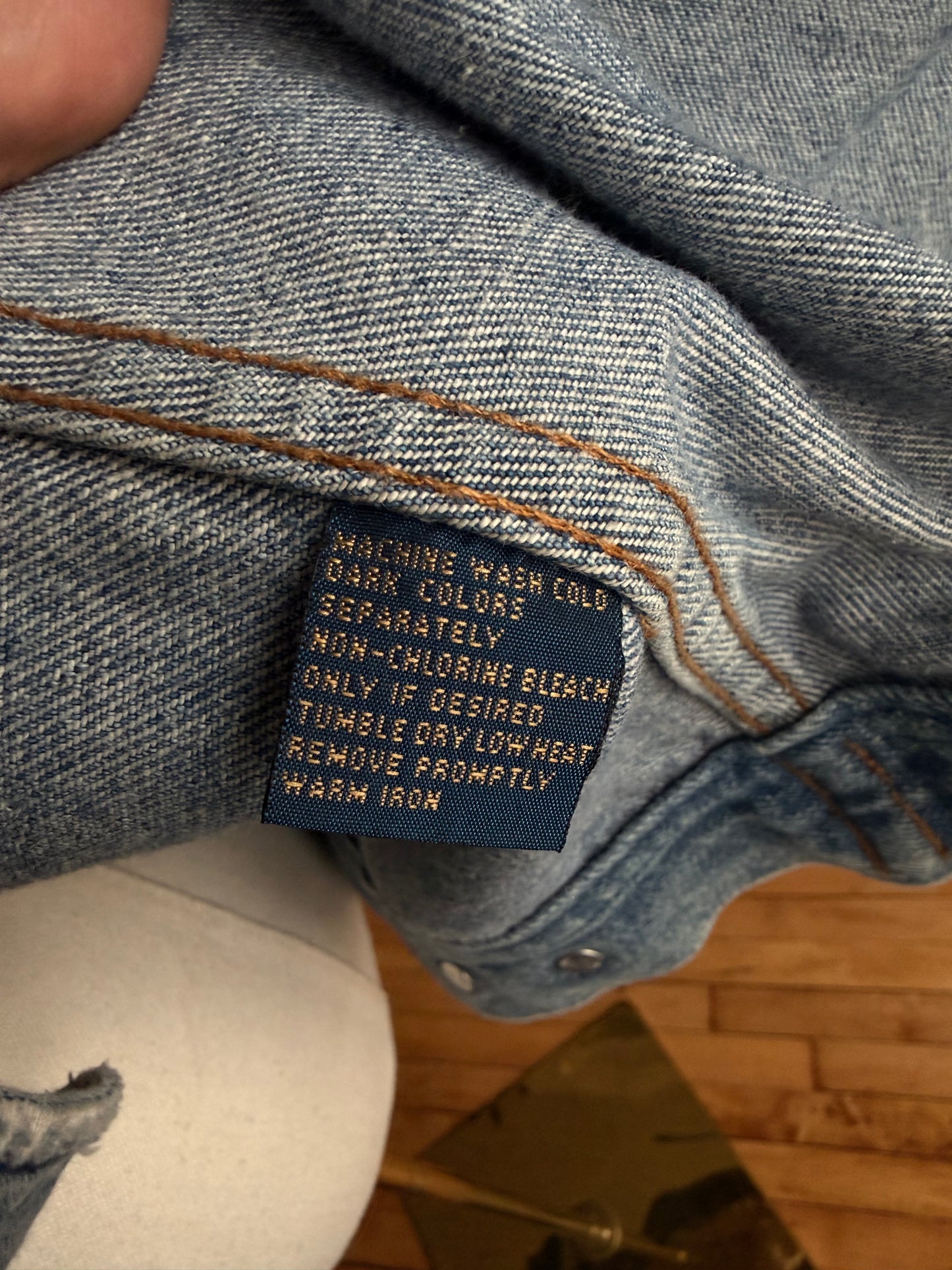 90s Chaps Ralph Lauren denim jacket