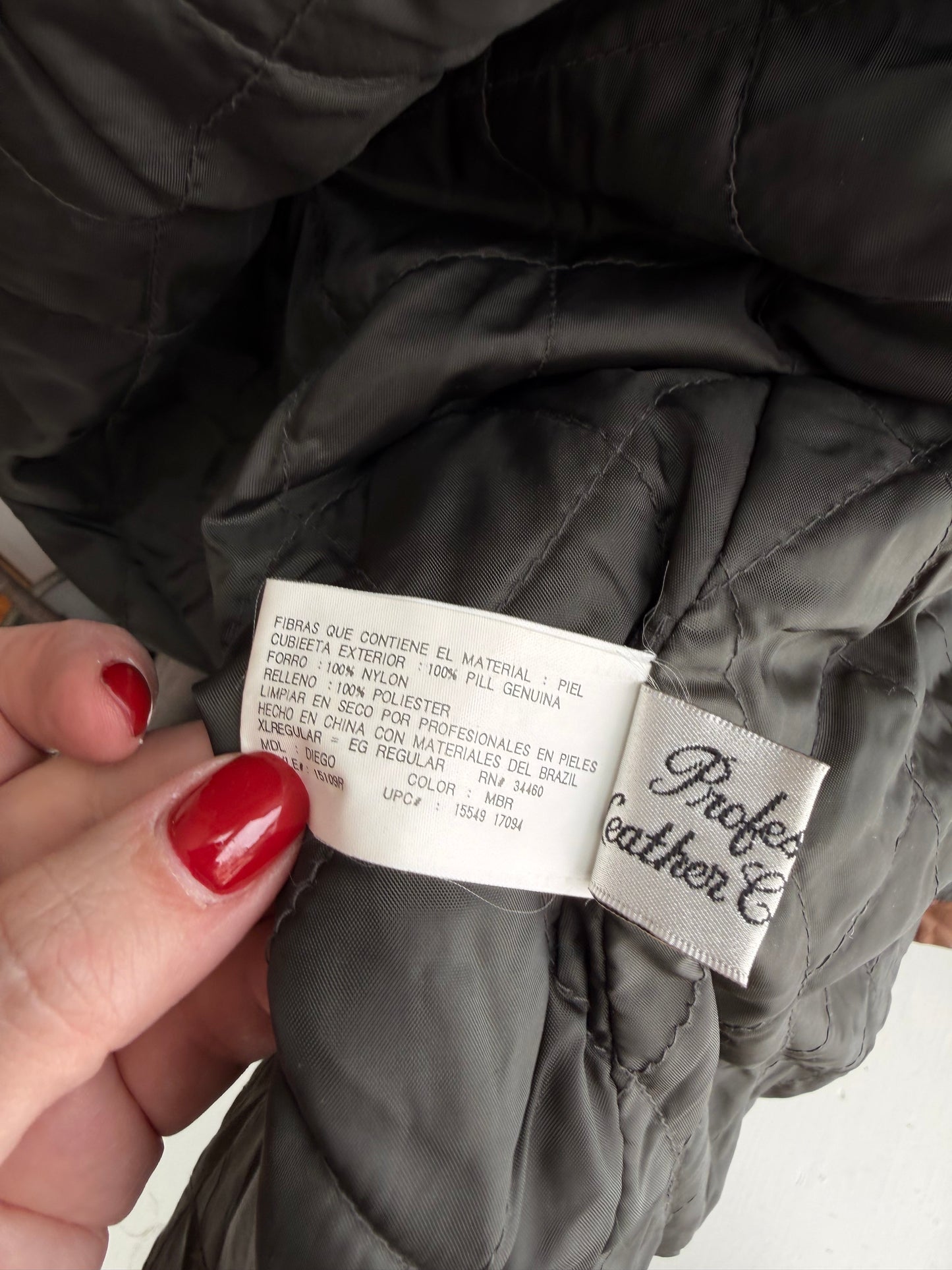 90s Royal Castle leather barn coat