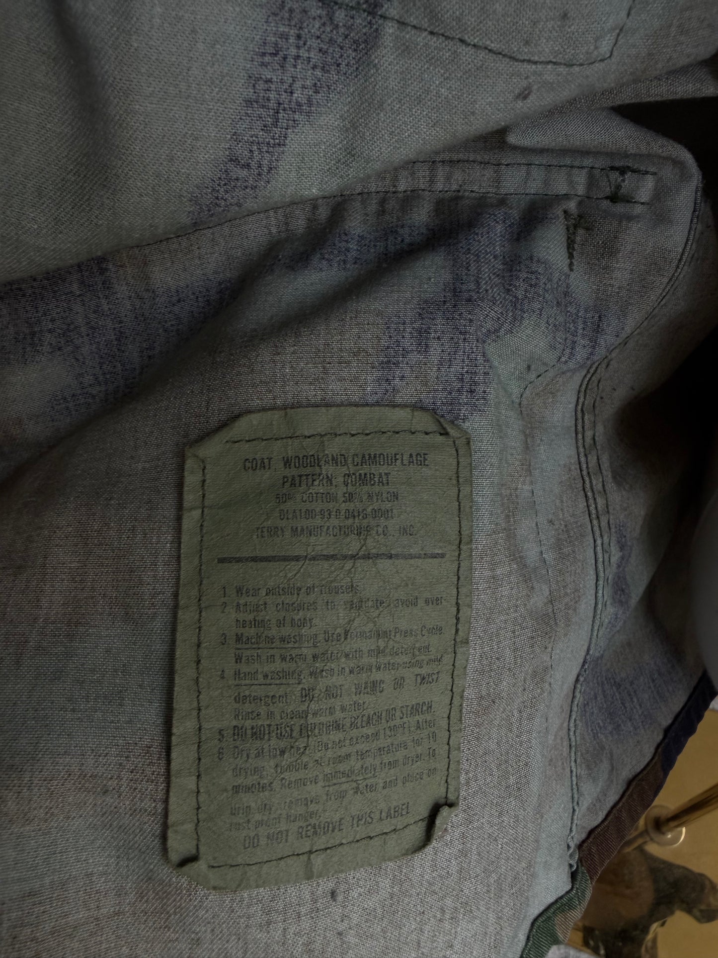 Vintage Military fatigue jacket