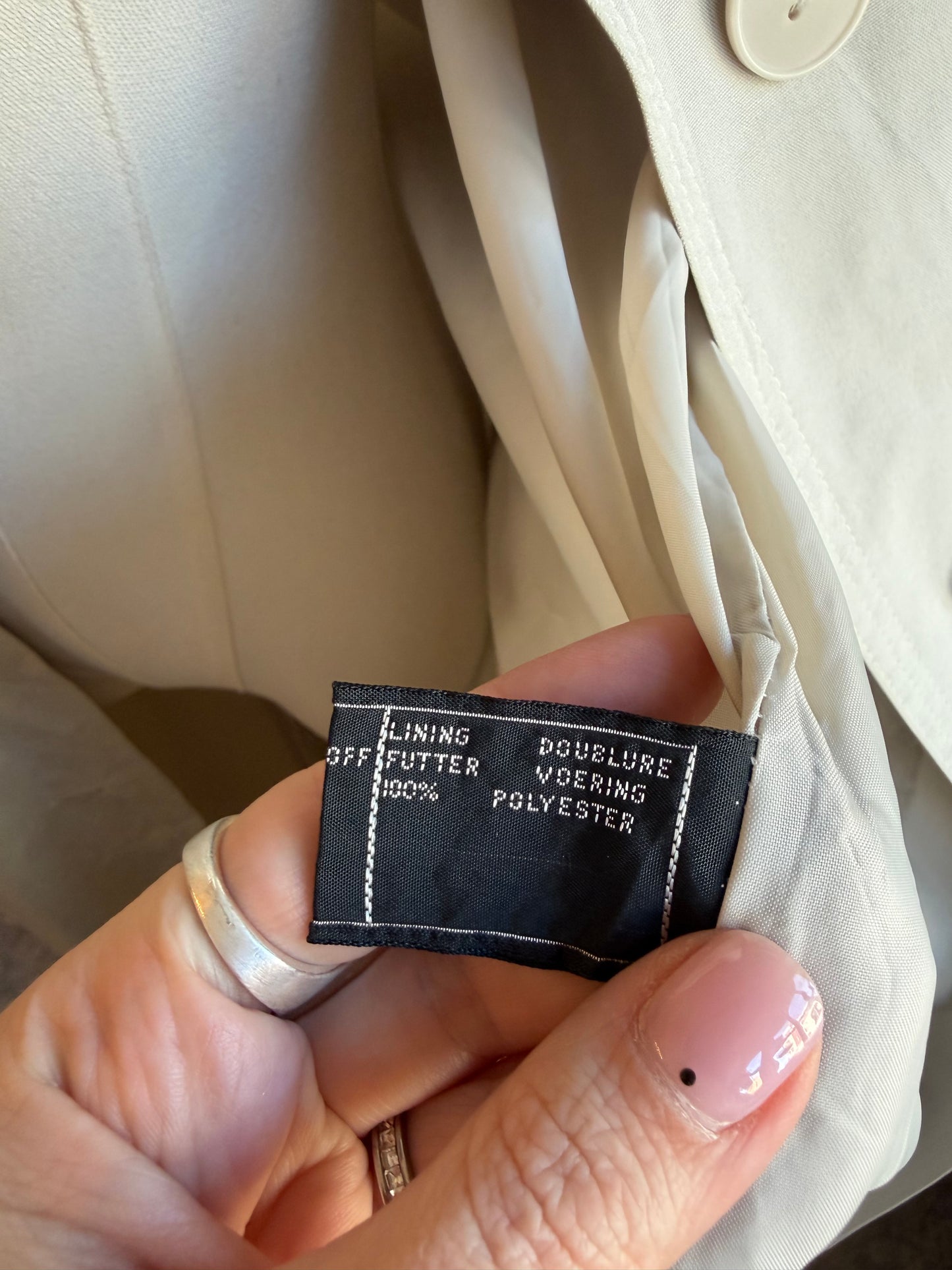 Vintage De Craan trench #2