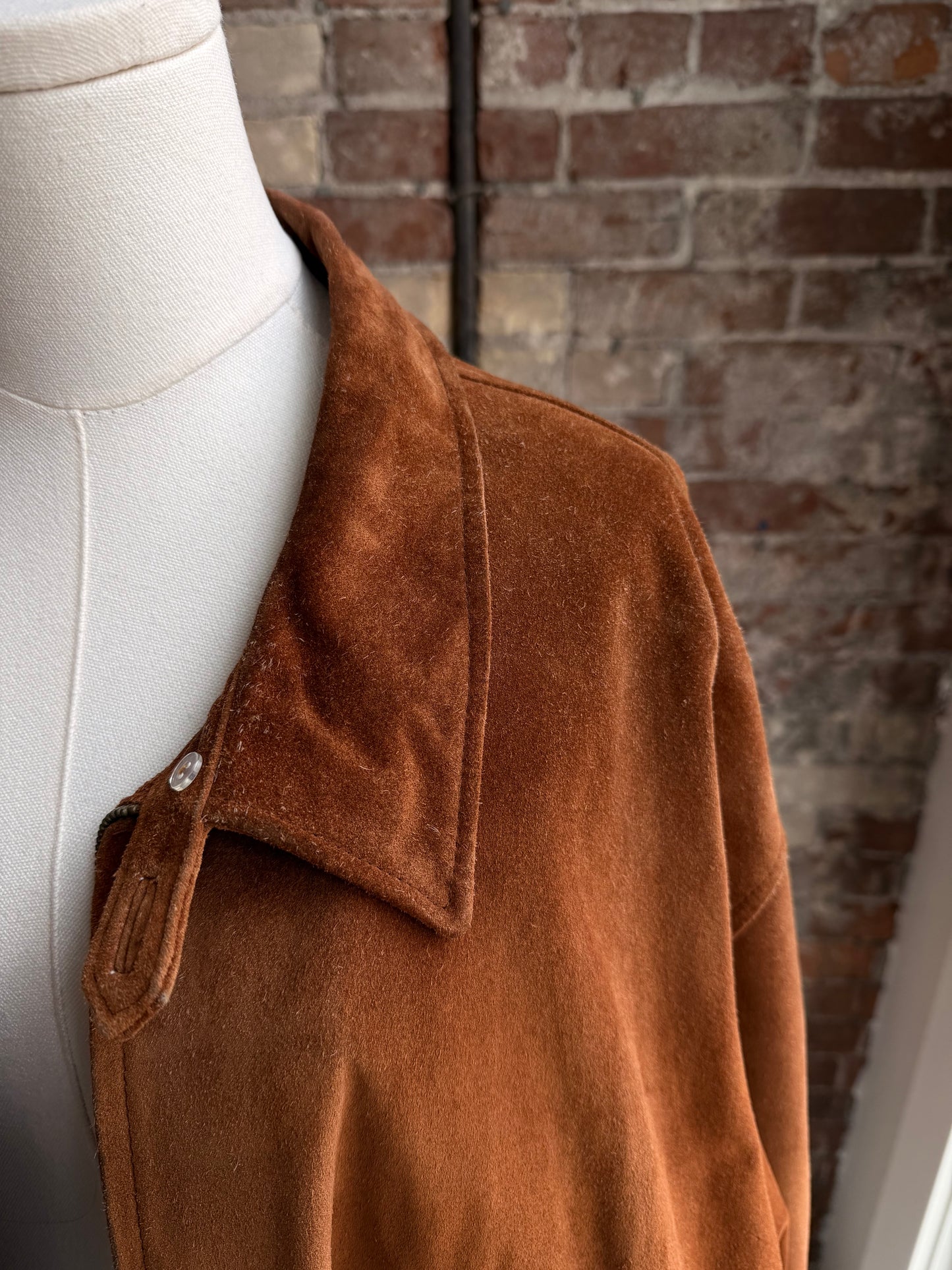 90s Field Gear suede bomber