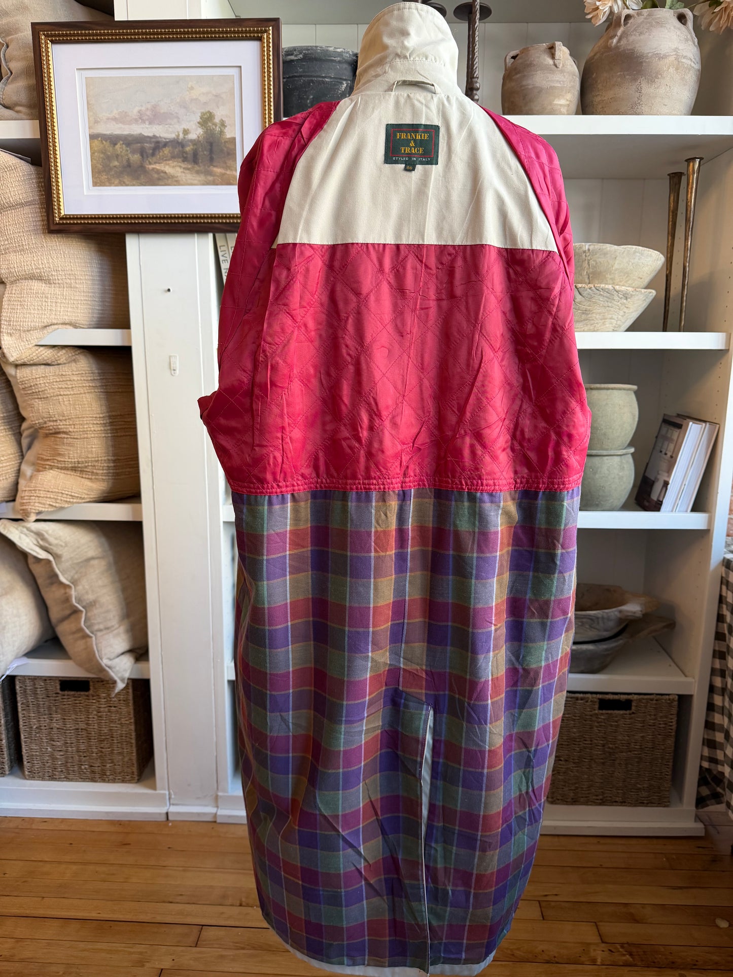 Vintage insulated trench #3