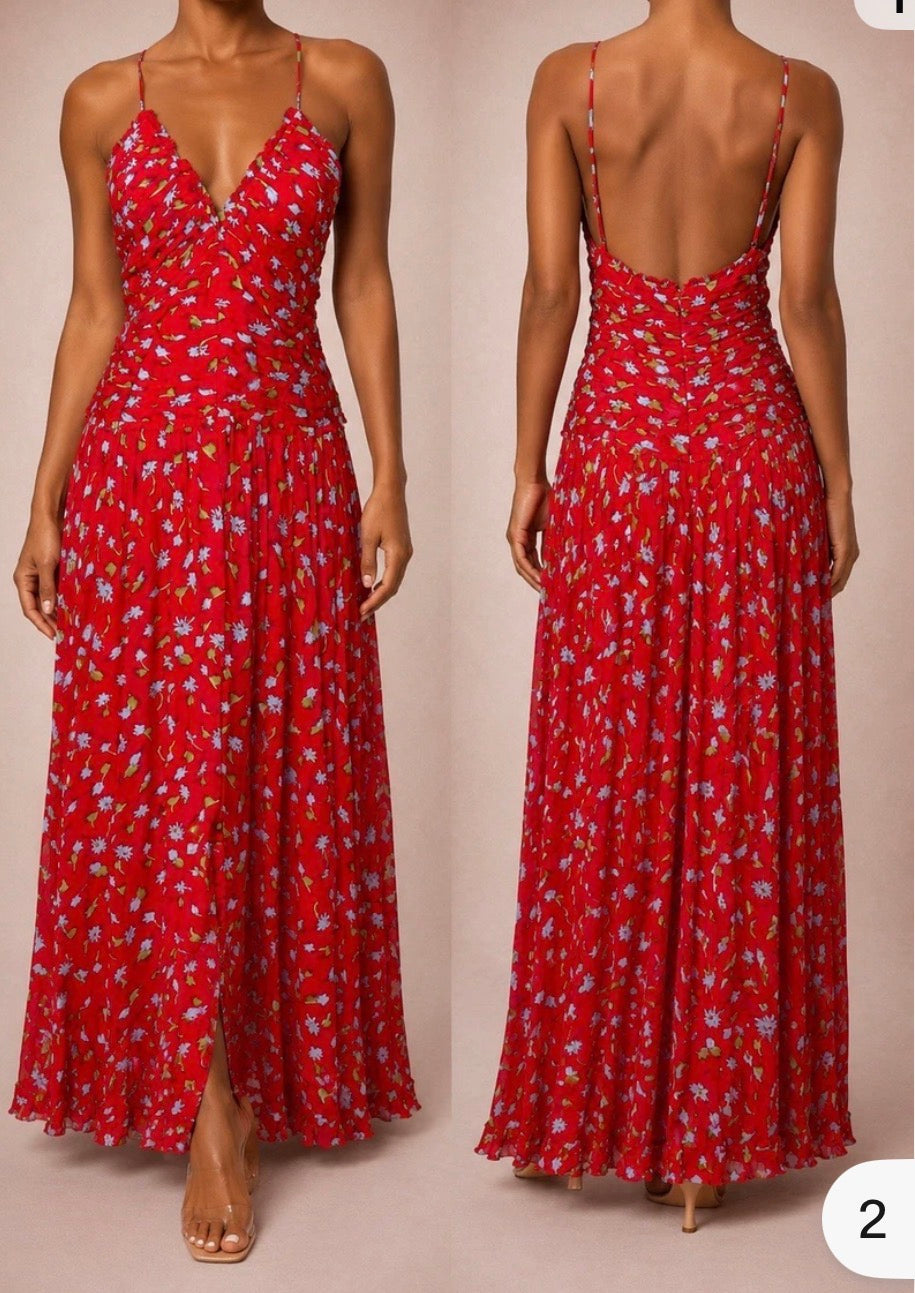 JCrew Collection ruched chiffon dress. Size 10. NWT