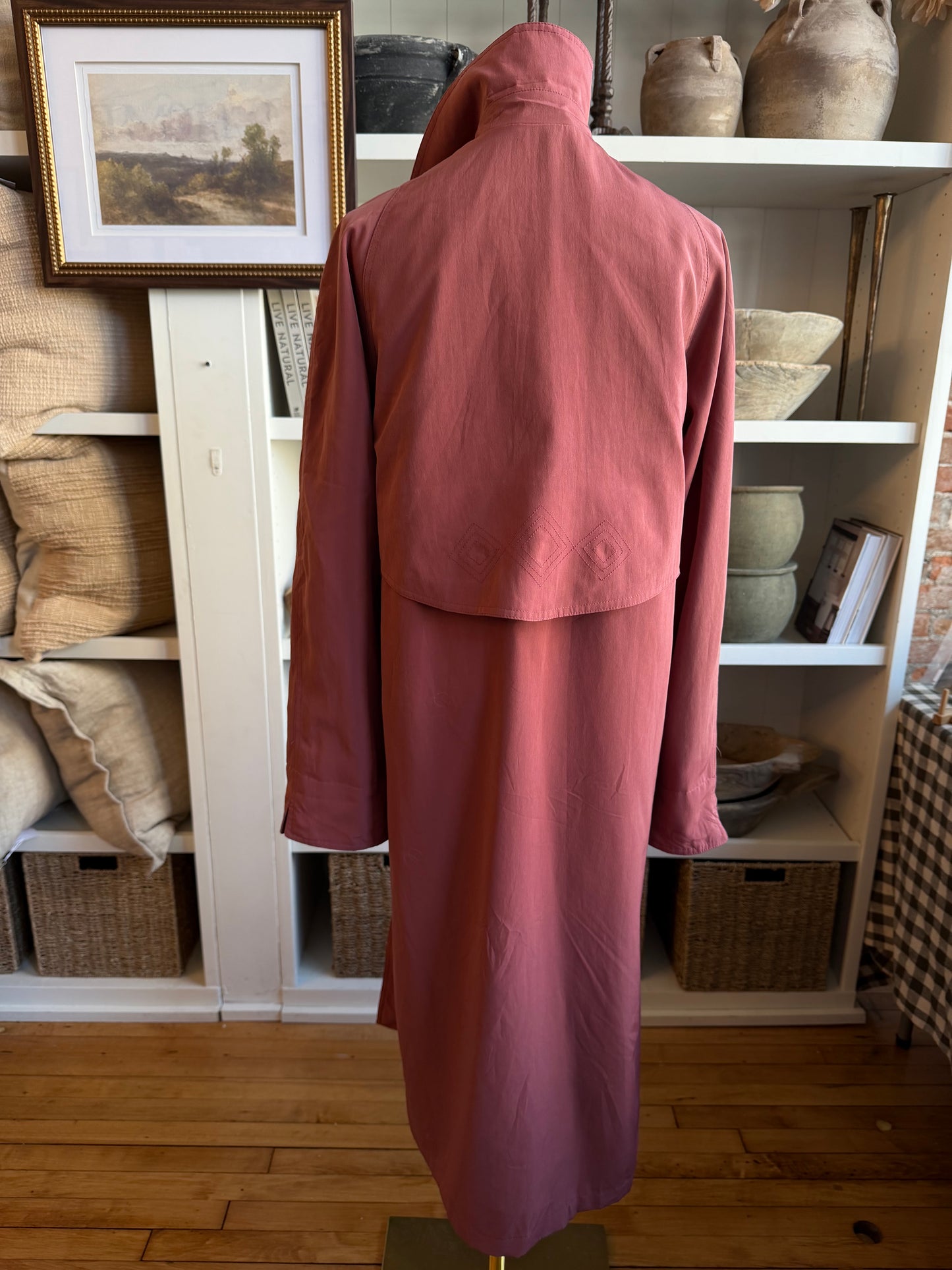 90s Nuage mauve trench #19