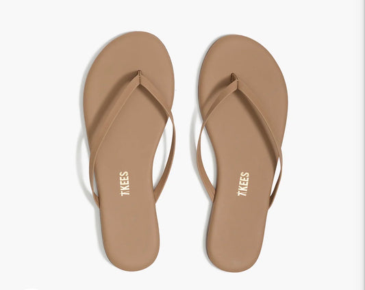 Tkees Lily Nudes in Coconutter size 10 (fit like a 9/9.5). Never worn