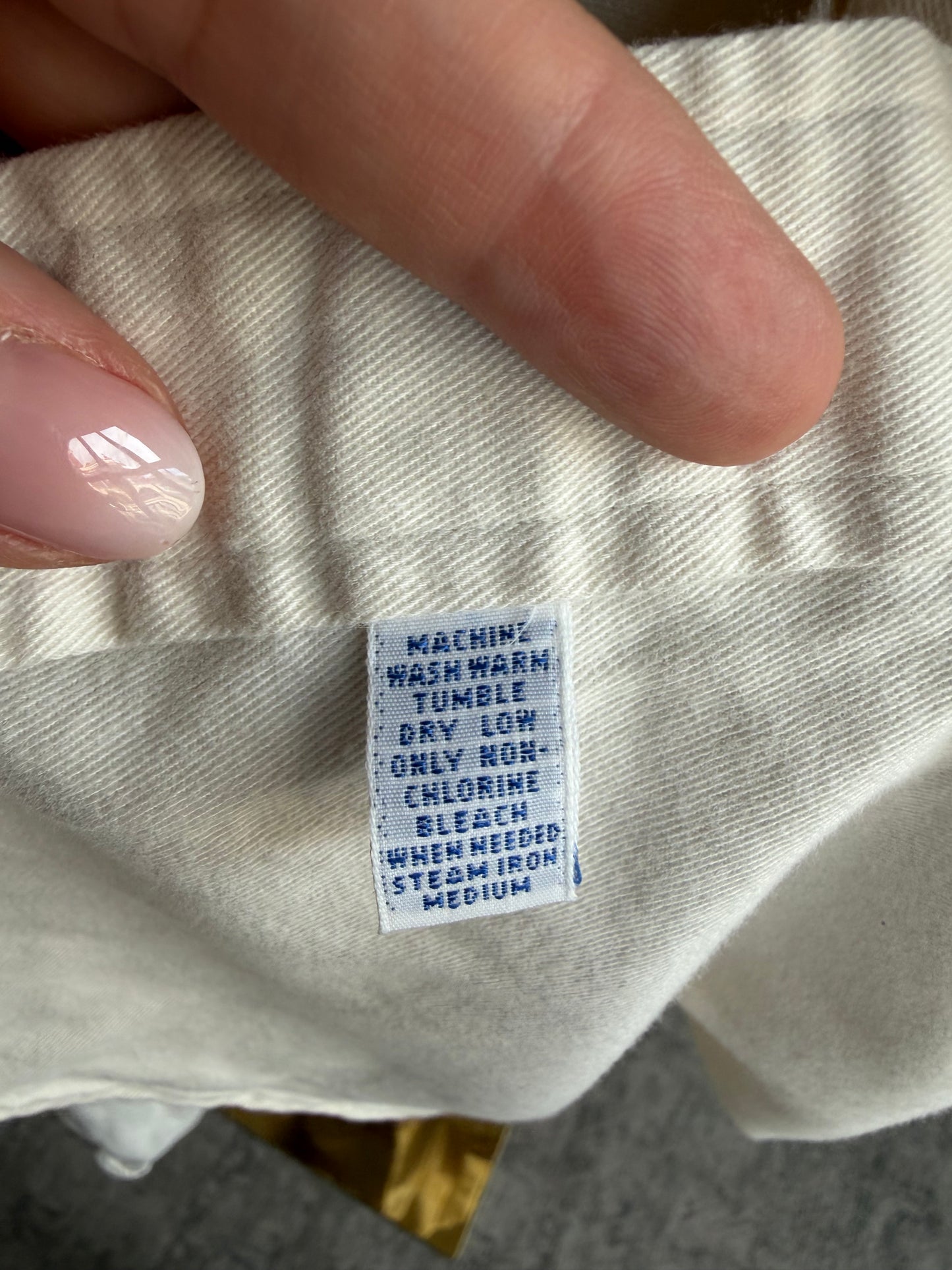 90s Ralph Lauren cream button down