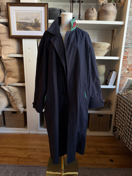 80s Five Knots Melka navy trench #15