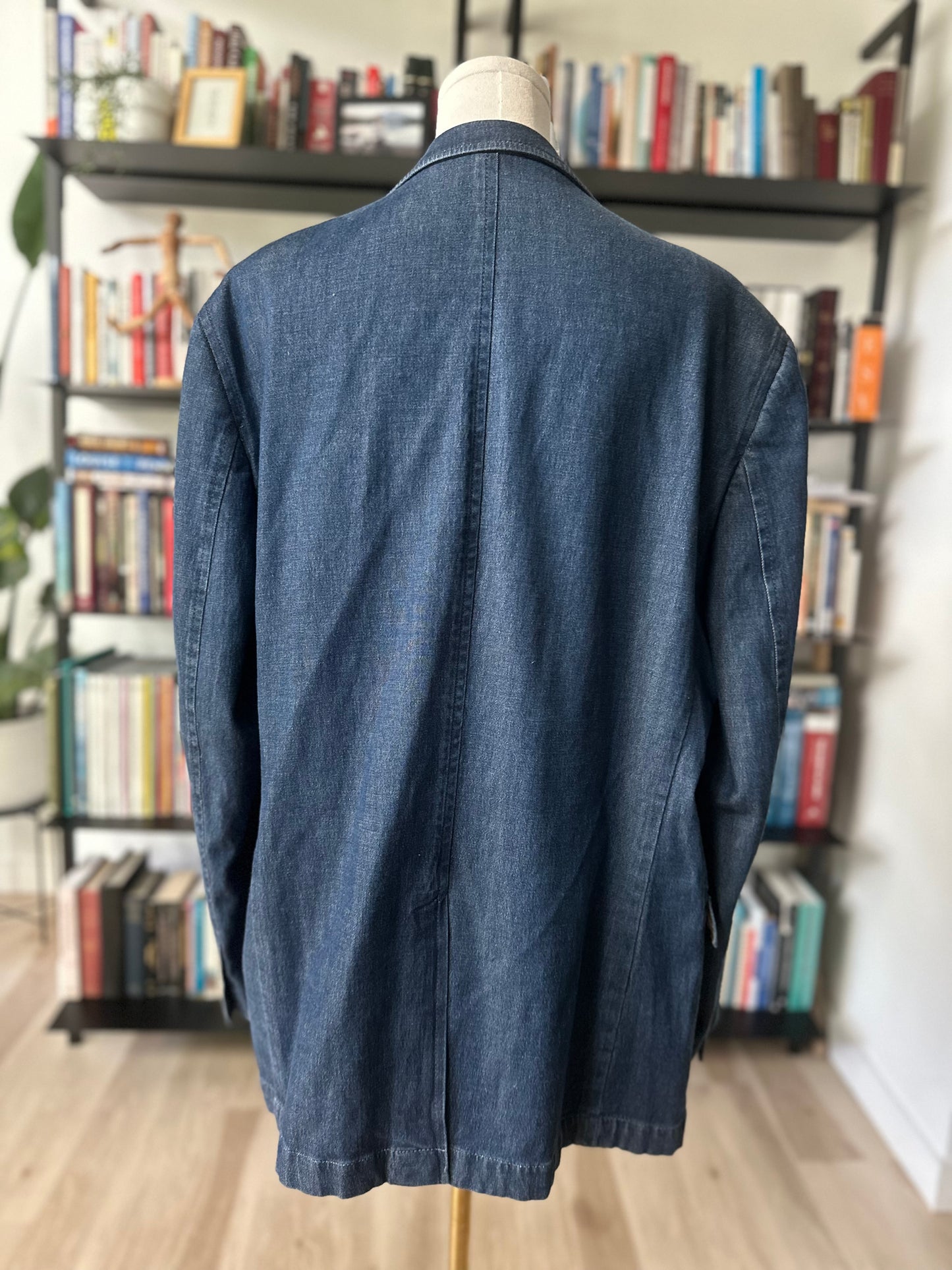 90s Paul Fredrick denim blazer