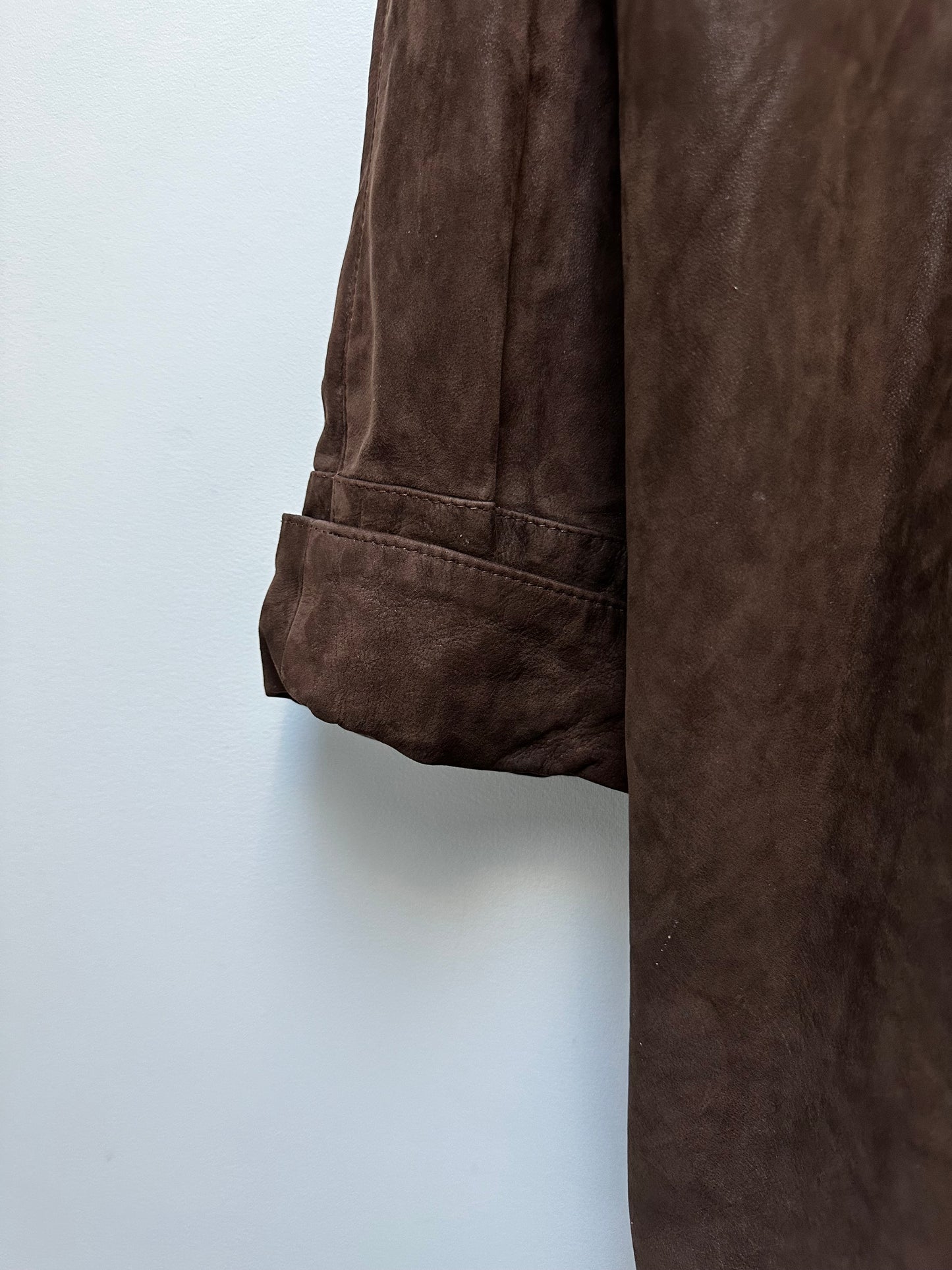 Vintage Italian suede jacket