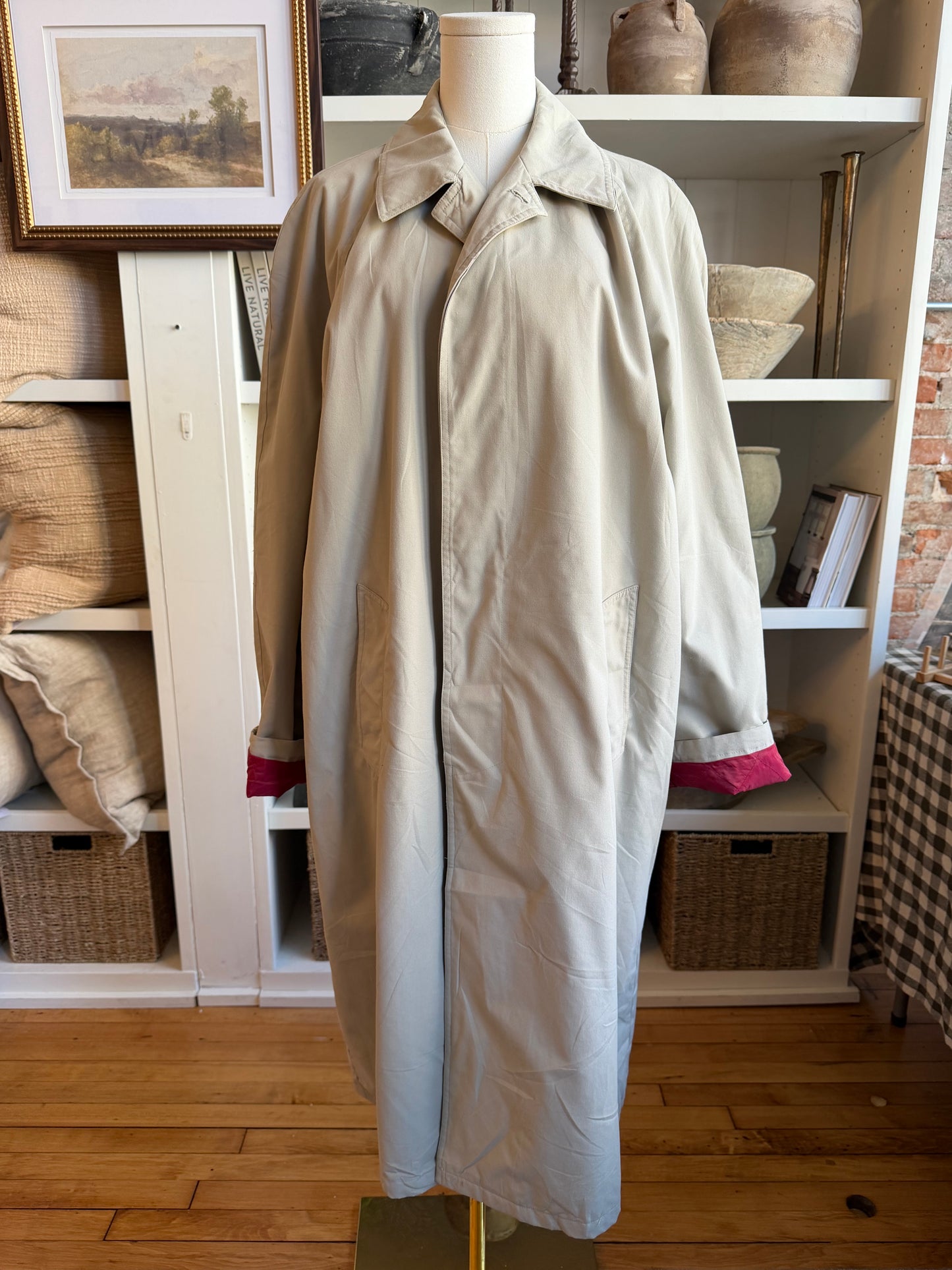Vintage insulated trench #3