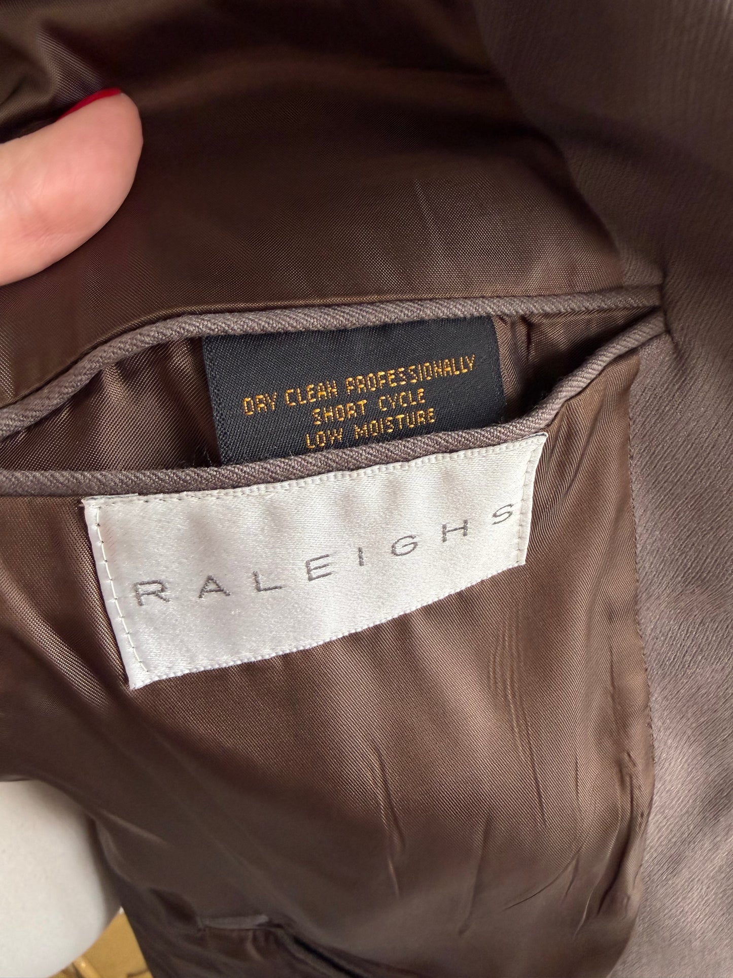 90s Burberry wool blazer. Made in the USA