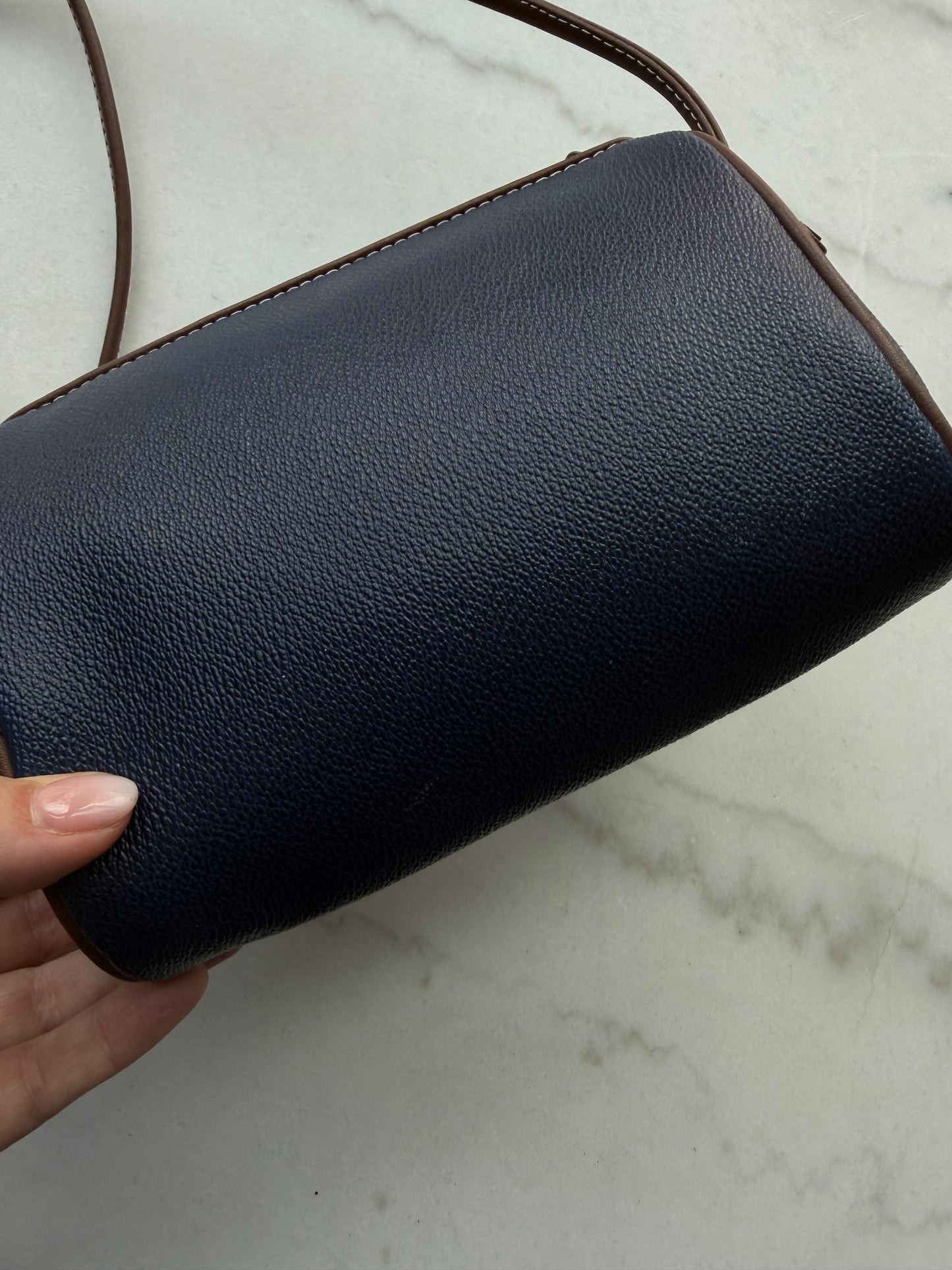 90s Esprit navy crossbody bag