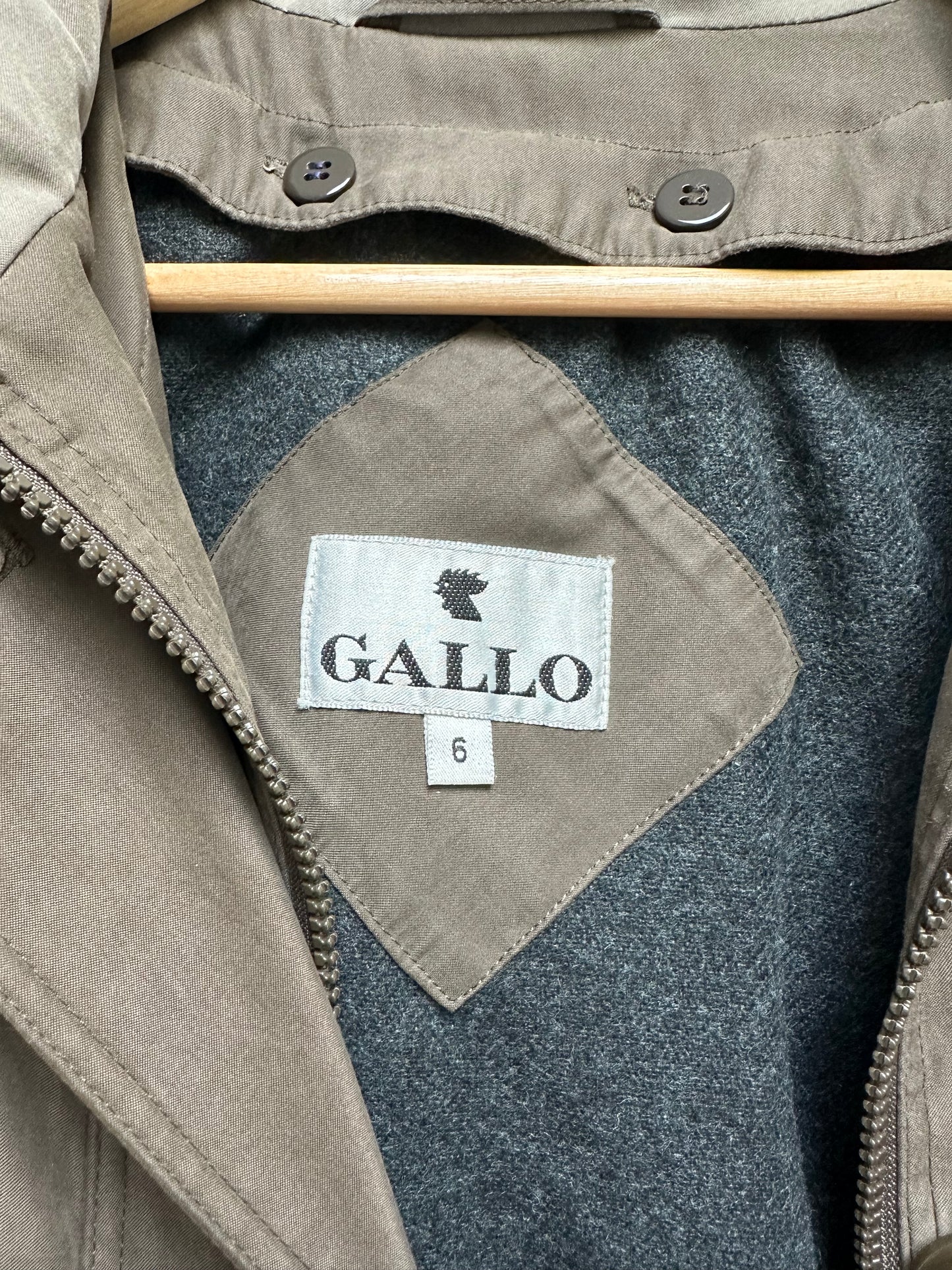 Vintage Gallo trench coat