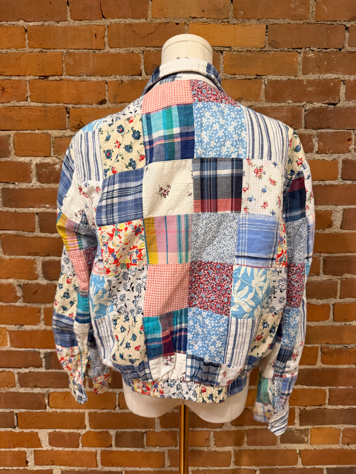 Polo Ralph Lauren cotton patchwork bomber. First XXS-S