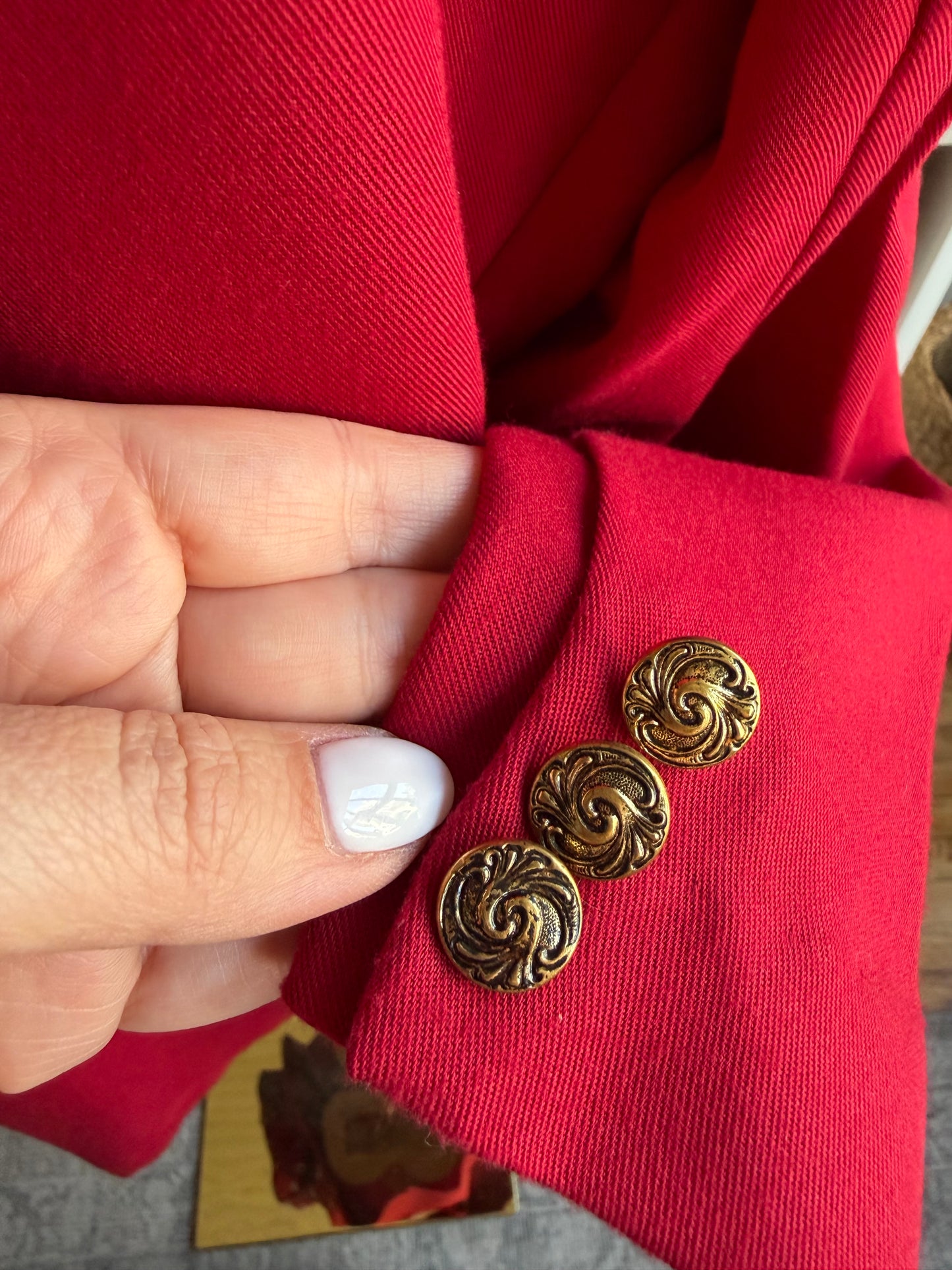80s Sellecca red light weight blazer. Made in the USA