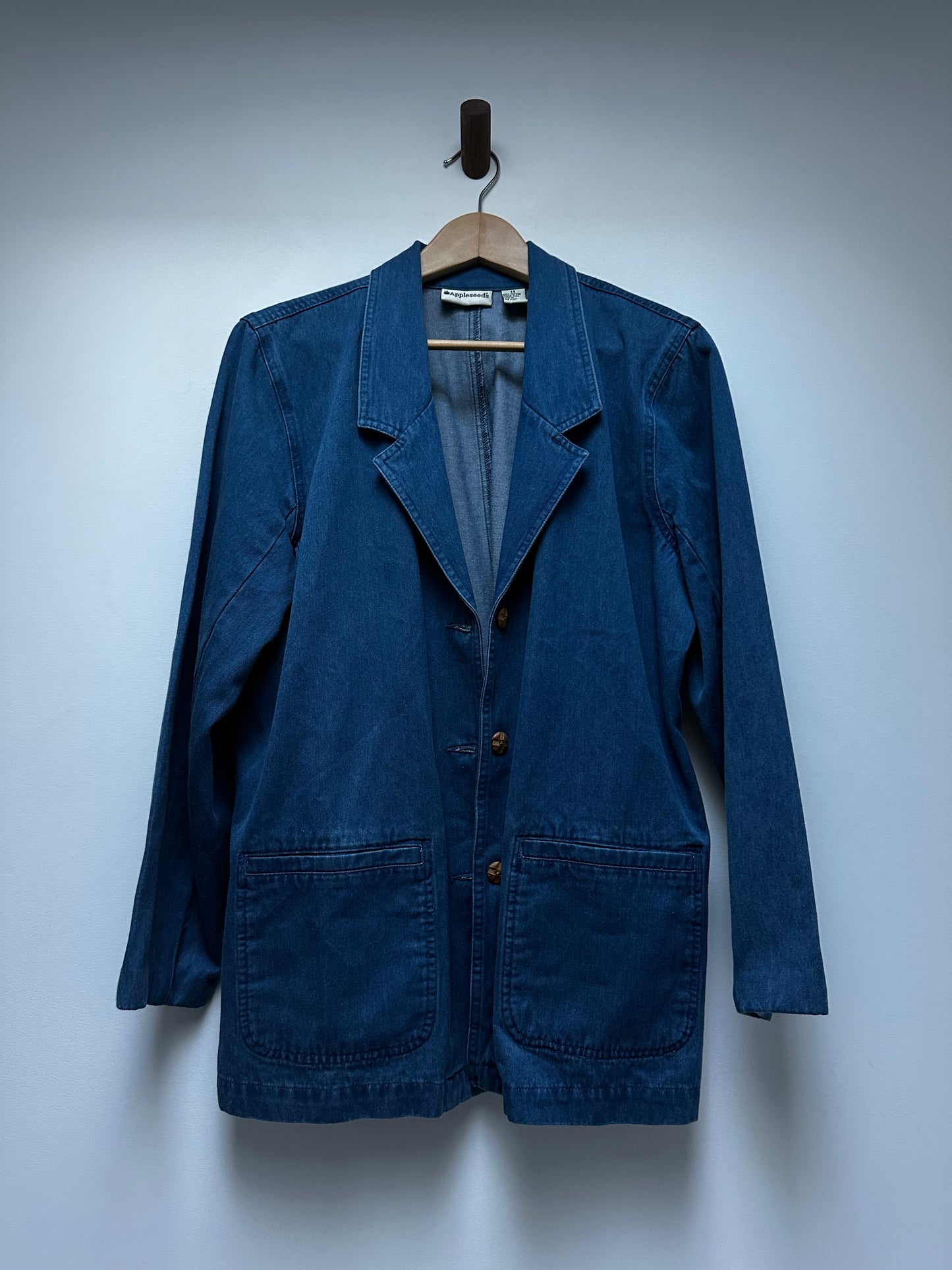 Vintage Appleseed’s denim blazer