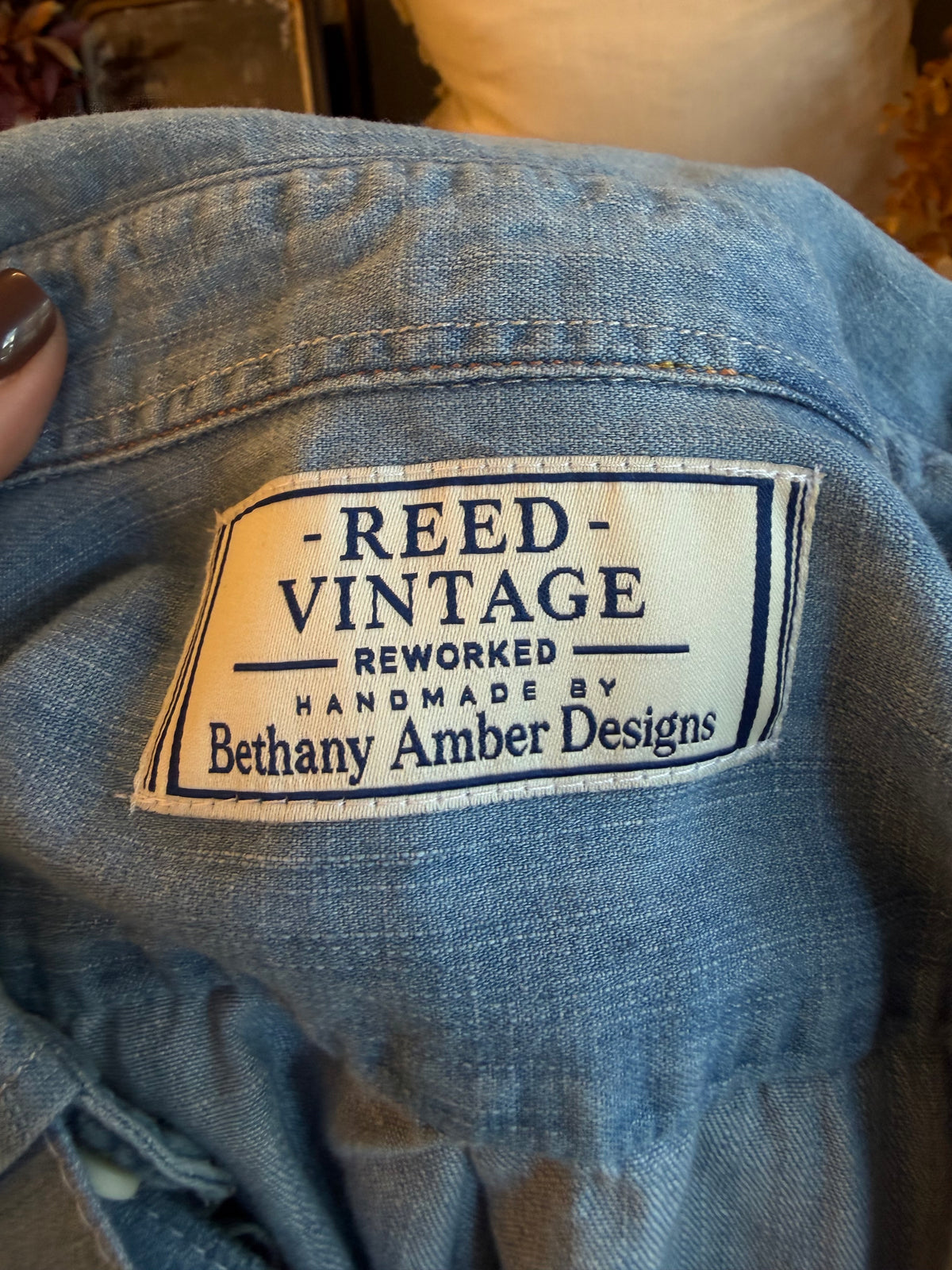 #4 Reworked button down. Fits S-L