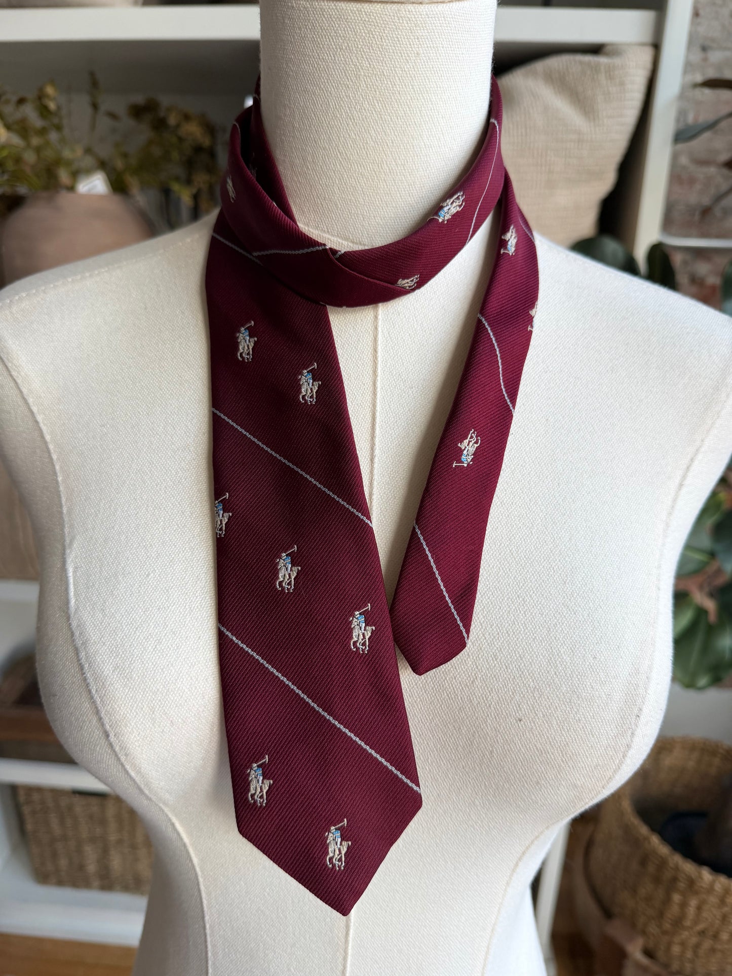 90s Gant polo tie