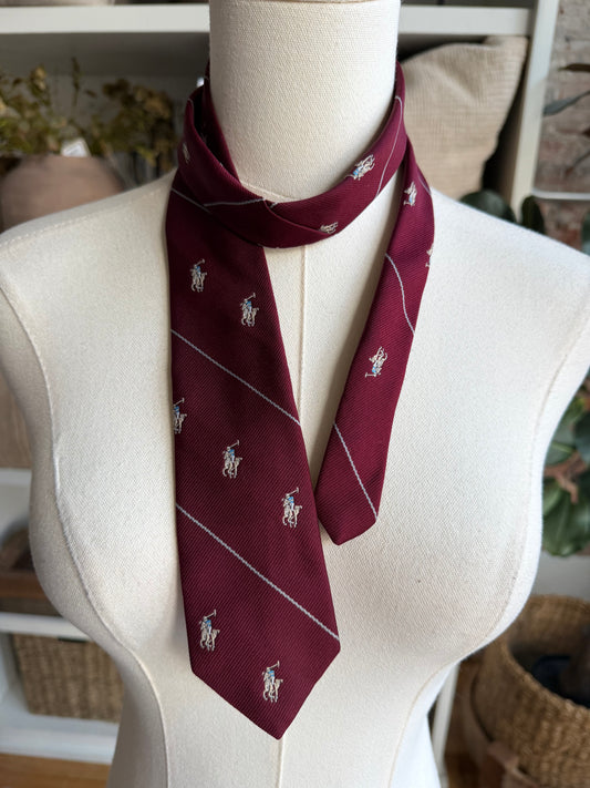 90s Gant polo tie