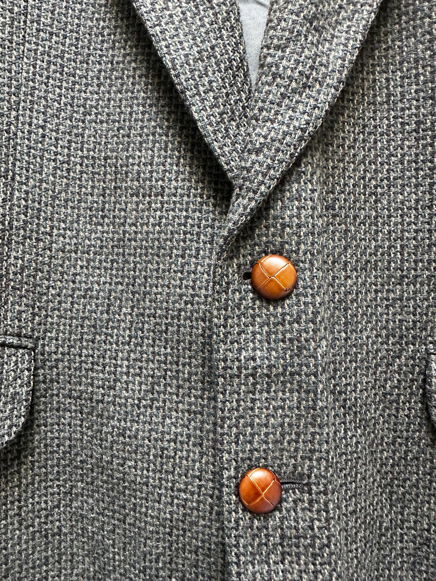 Vintage Tweed blazer with suede elbow patches