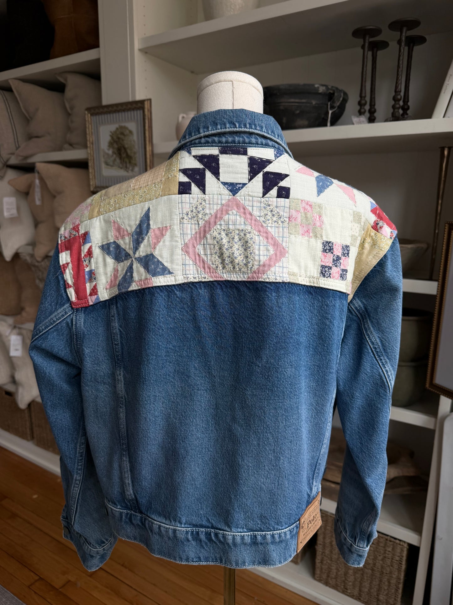 Polo Ralph Lauren quilted denim jacket