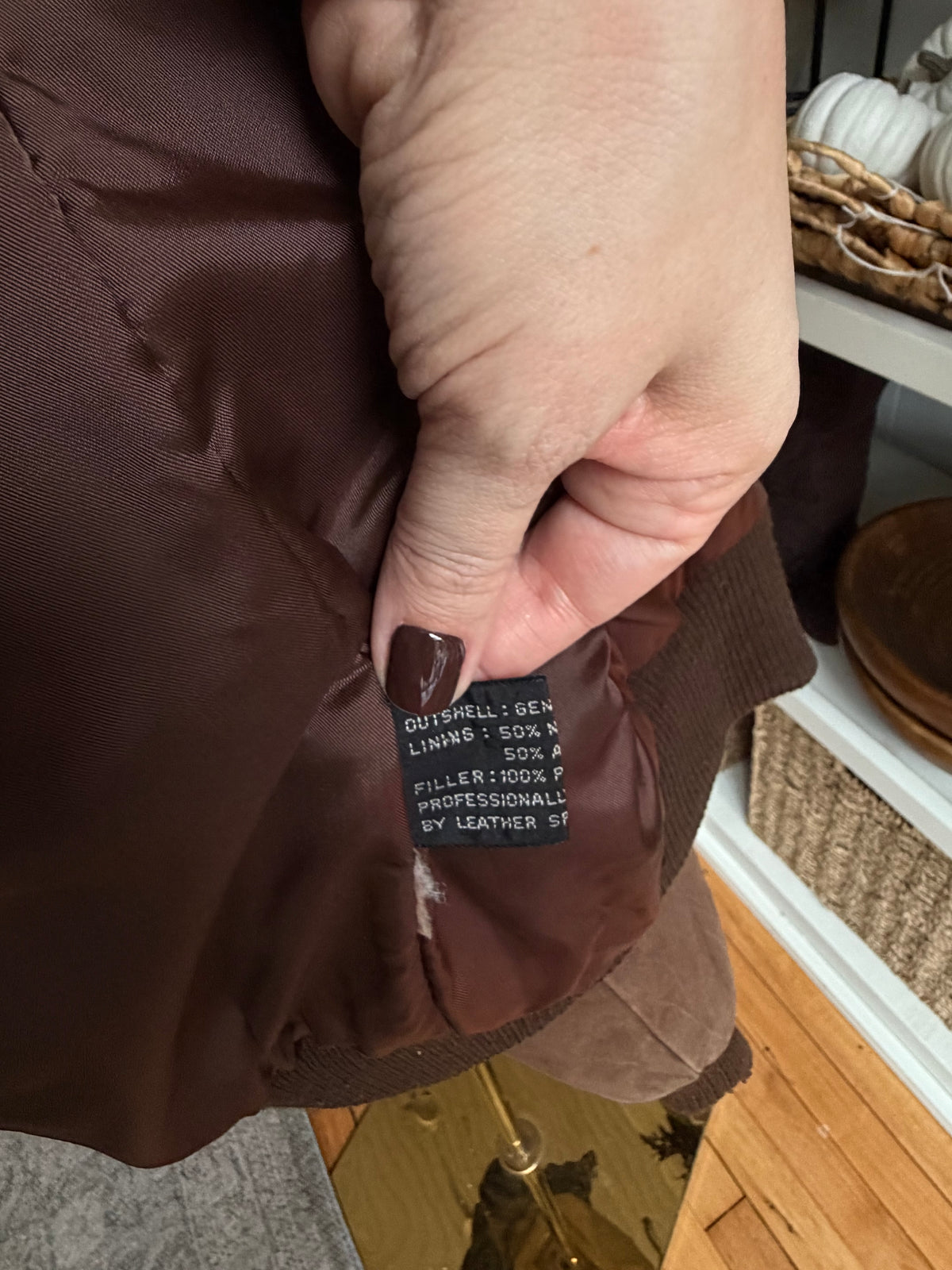 90s Beyond leather bomber. Fits XS-M petite