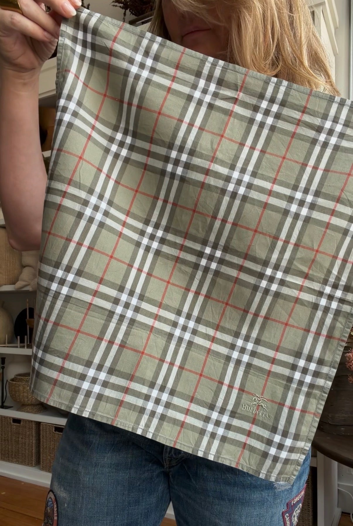 #9 Vintage Burberrys scarf