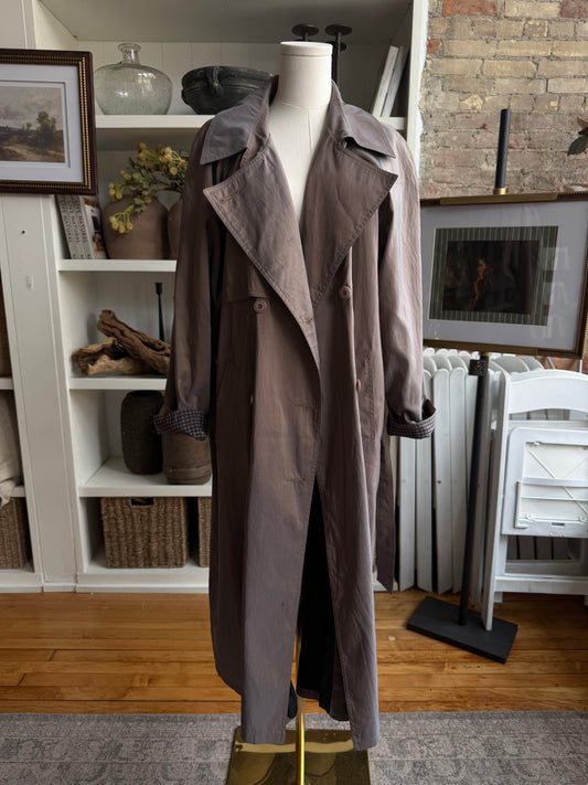 80s Forcaster trench with zip out lining. Made in the USA