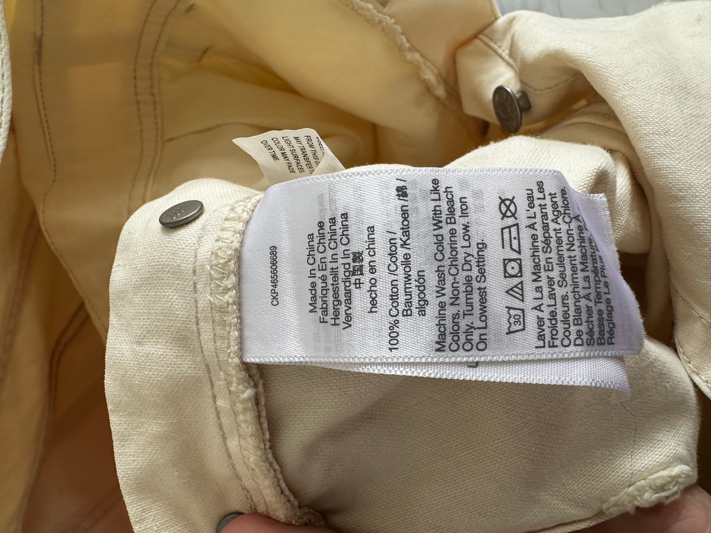 Madewell garment-dyed canvas overalls