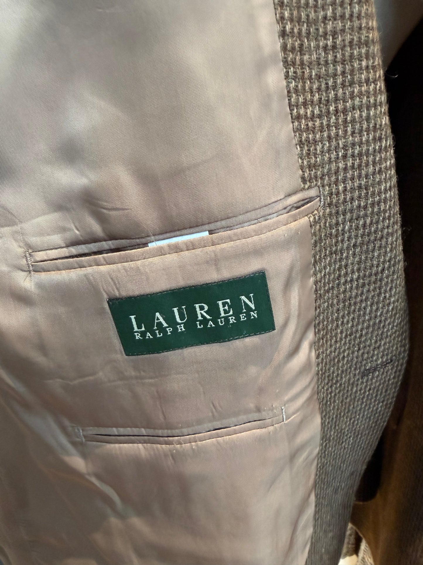 90s Lauren Ralph Lauren wool tweed jacket