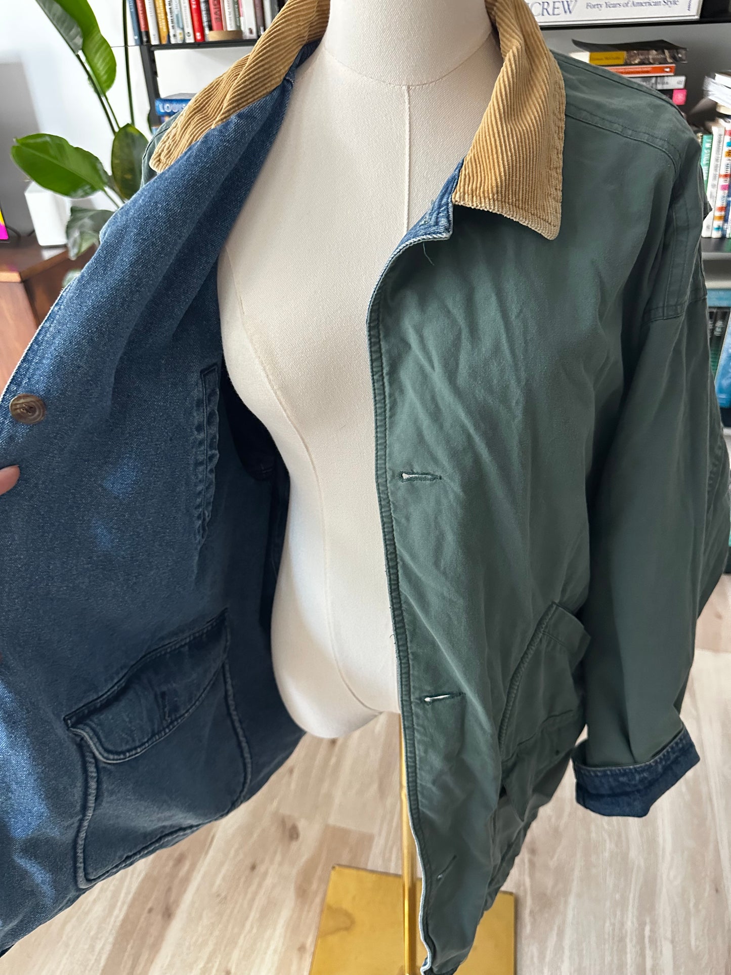 90s Reversible barn jacket