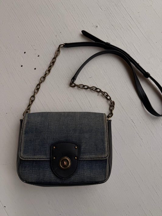 00s Lauren Ralph Lauren denim crossbody