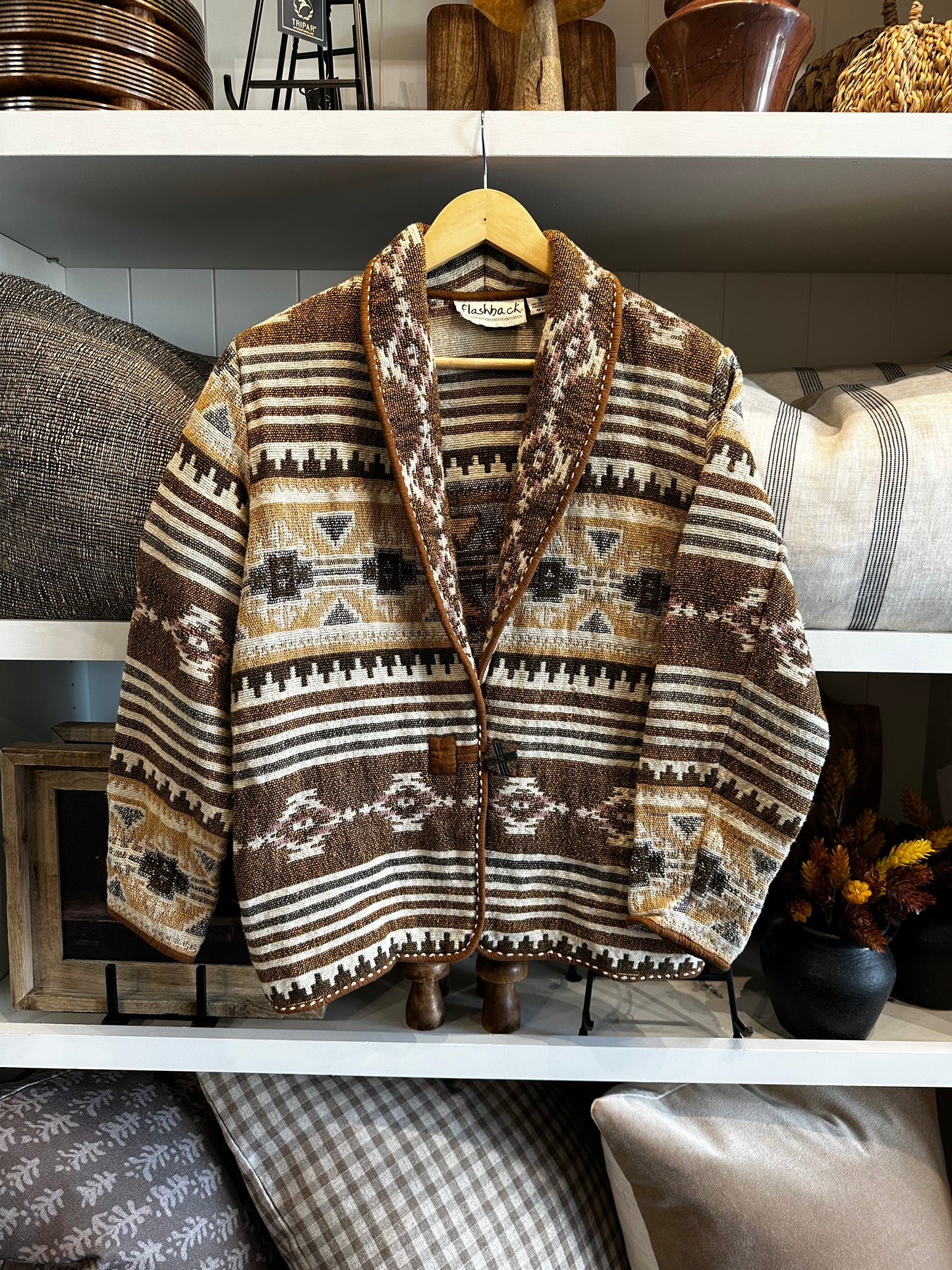 80s vintage Flashback tapestry jacket