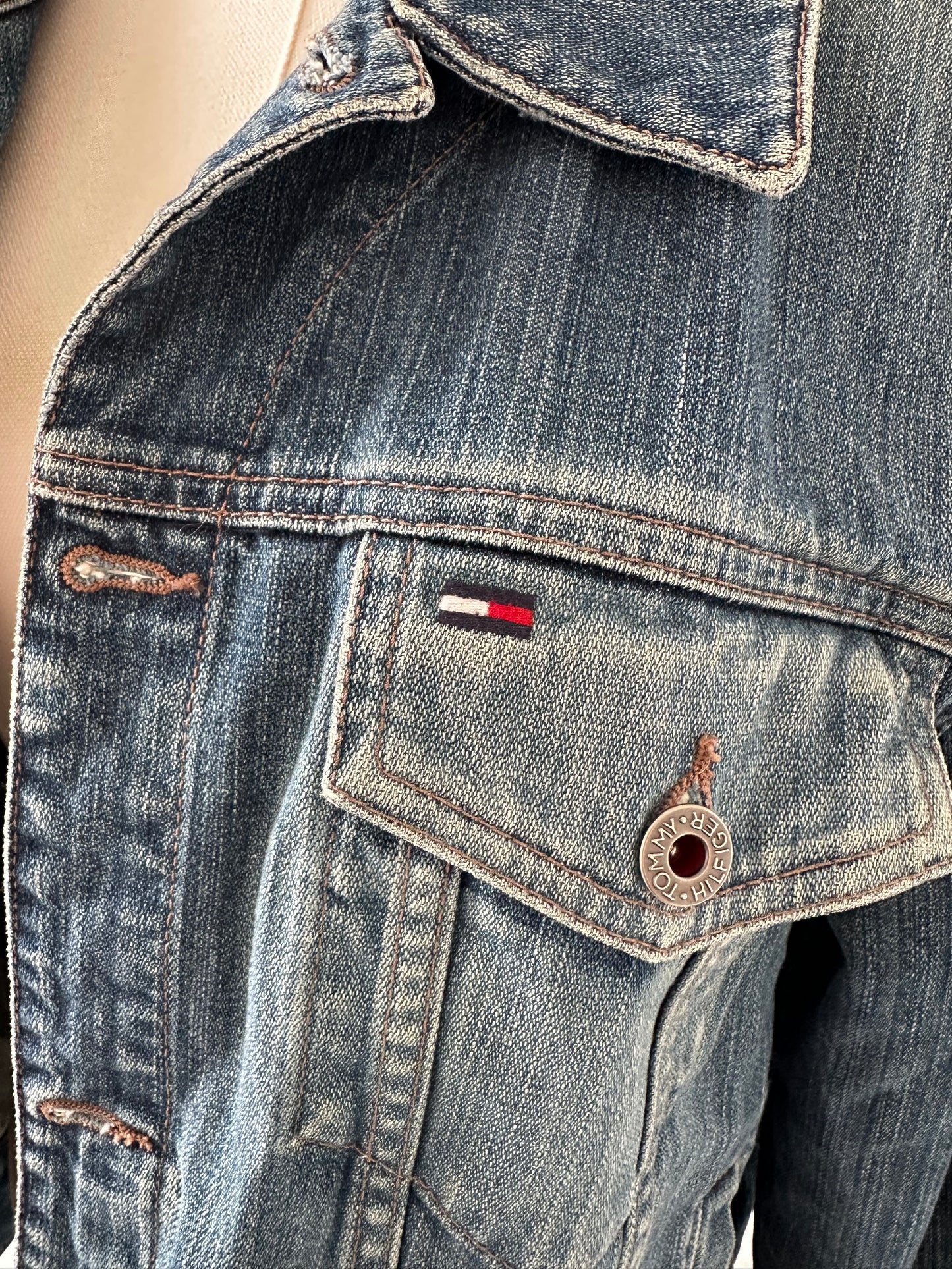 90s Tommy John denim jacket
