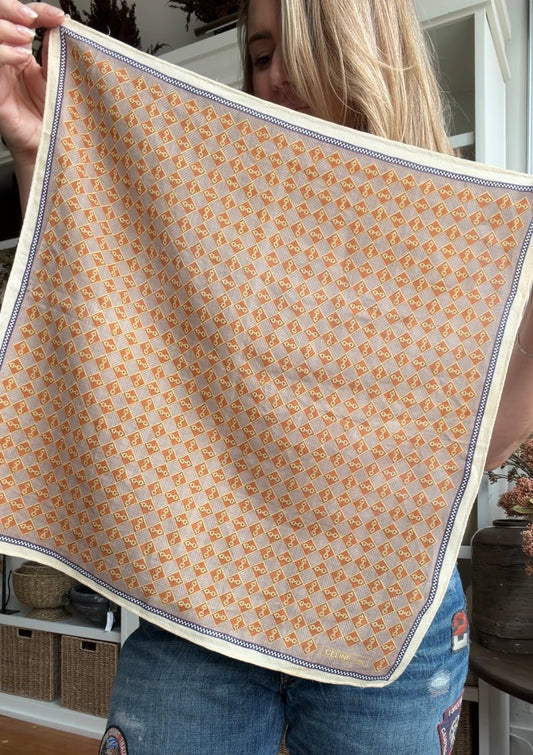 #13 Vintage Celine scarf