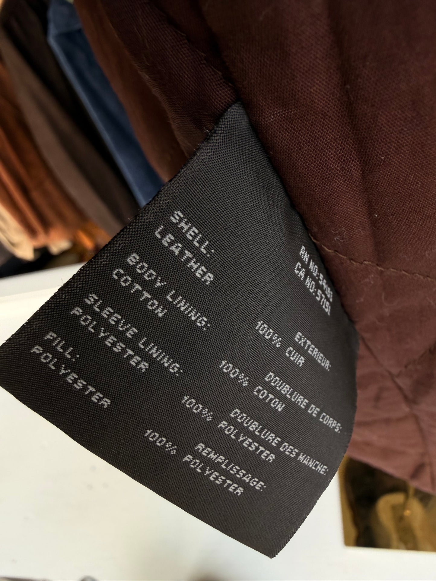 90s Andrew Marc leather jacket