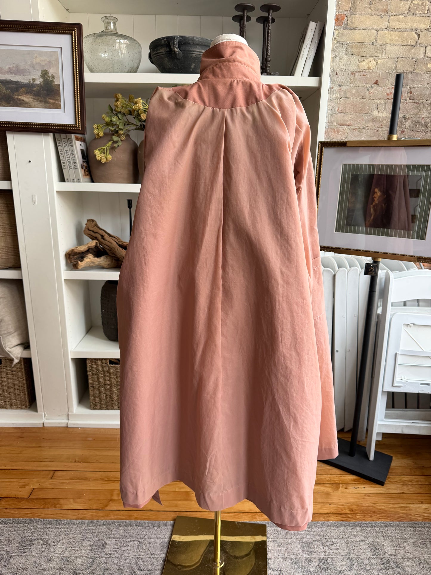 60s Sears mauve lightweight trench