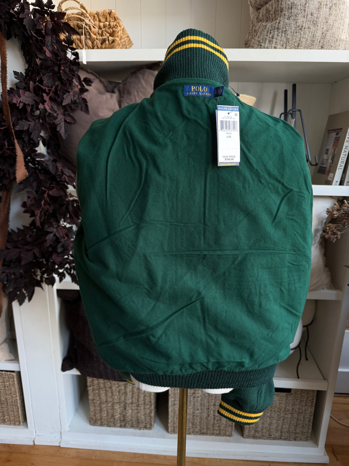 Polo Ralph Lauren wool Tigers varsity jacket. New with tags. Fits S-L