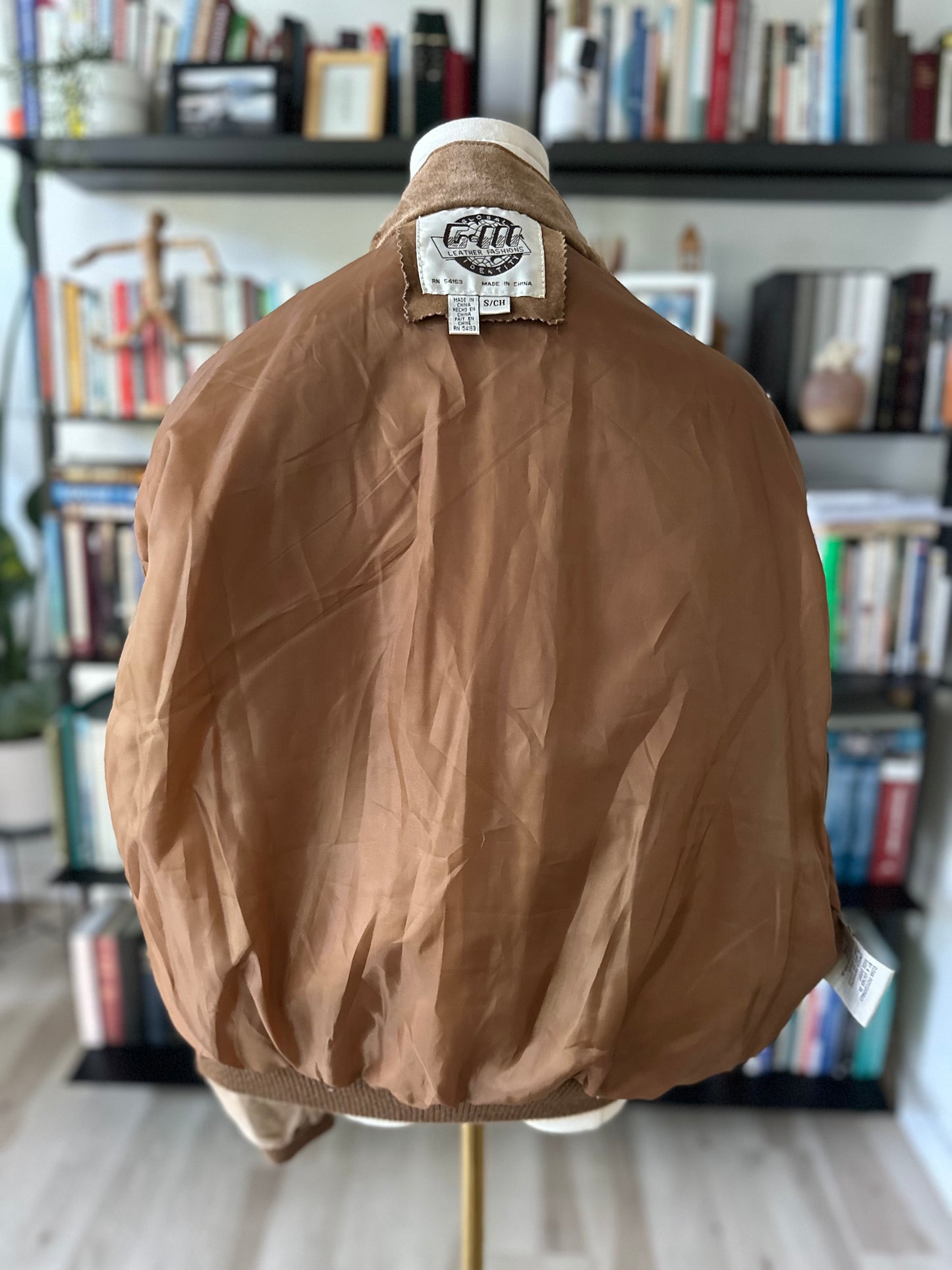 90s G111 suede bomber